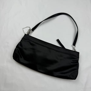 Black night out pochette shoulder bag (27x11 cm)