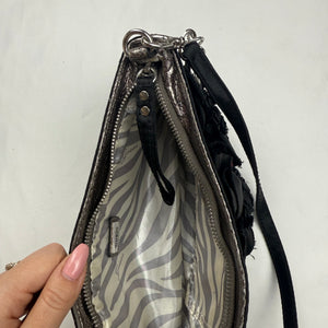 Black night out pochette shoulder bag (27x11 cm)