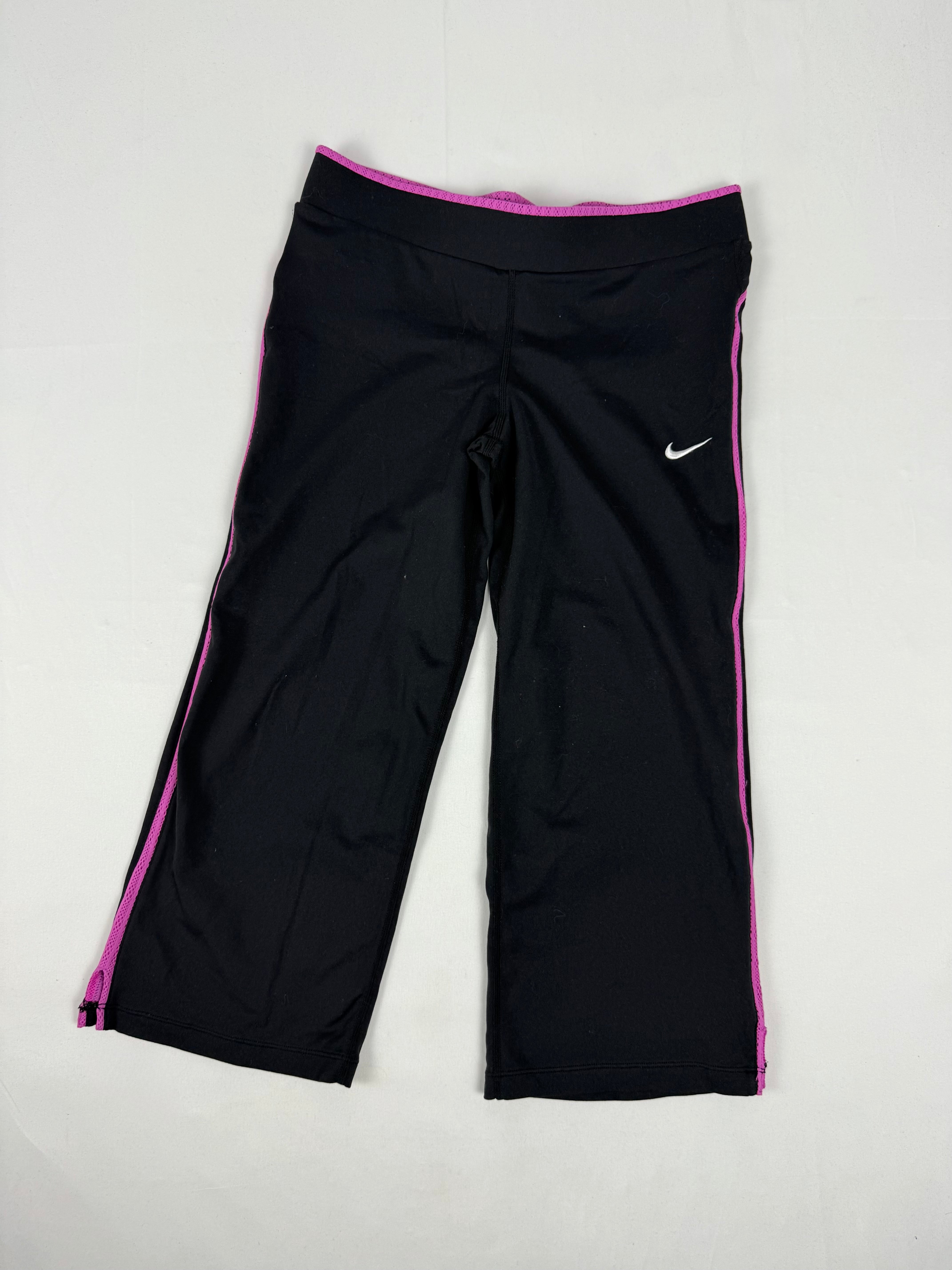 Black stretchy activewear capri pants (XS/S)