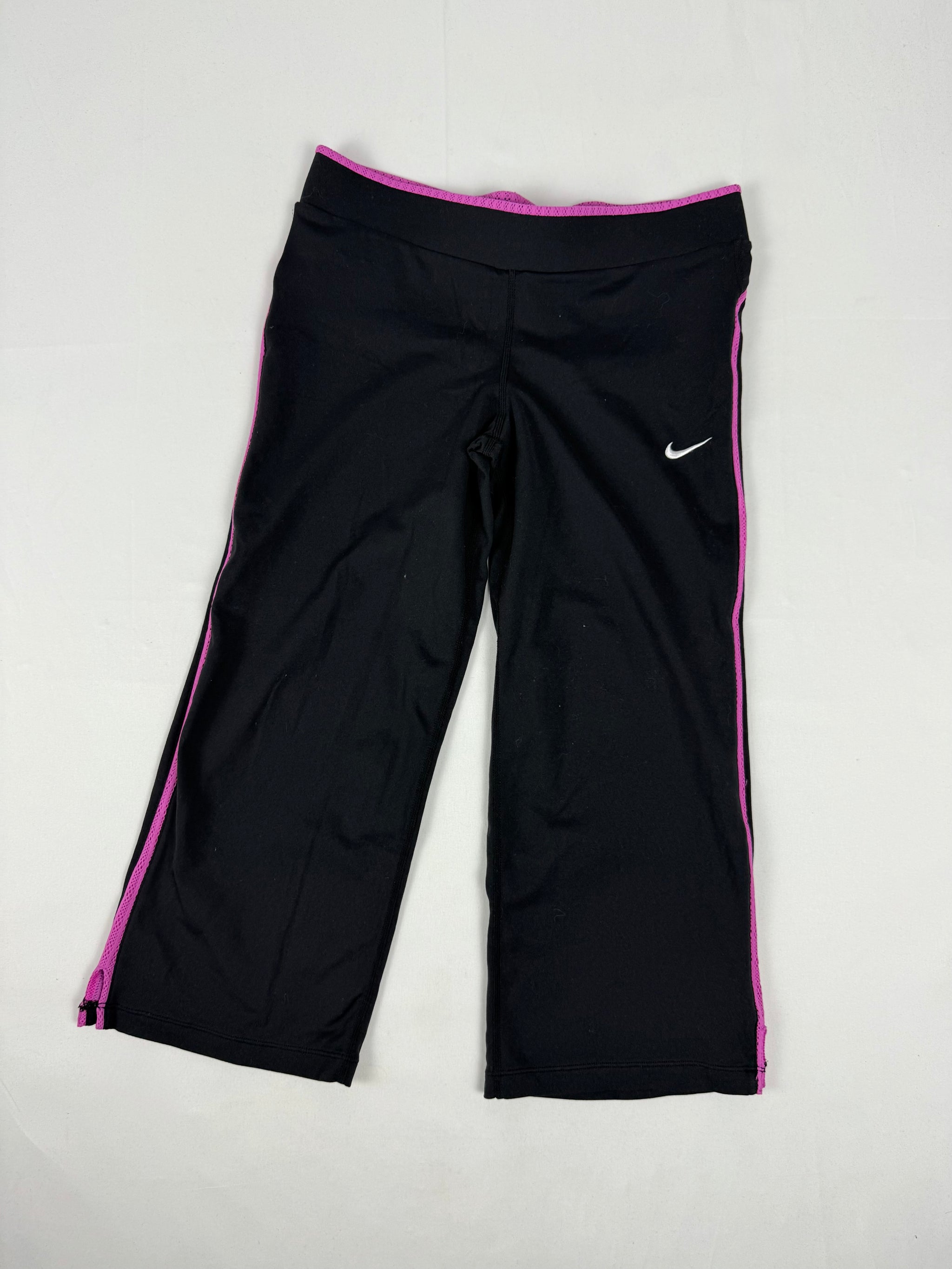 Black stretchy activewear capri pants (XS/S)