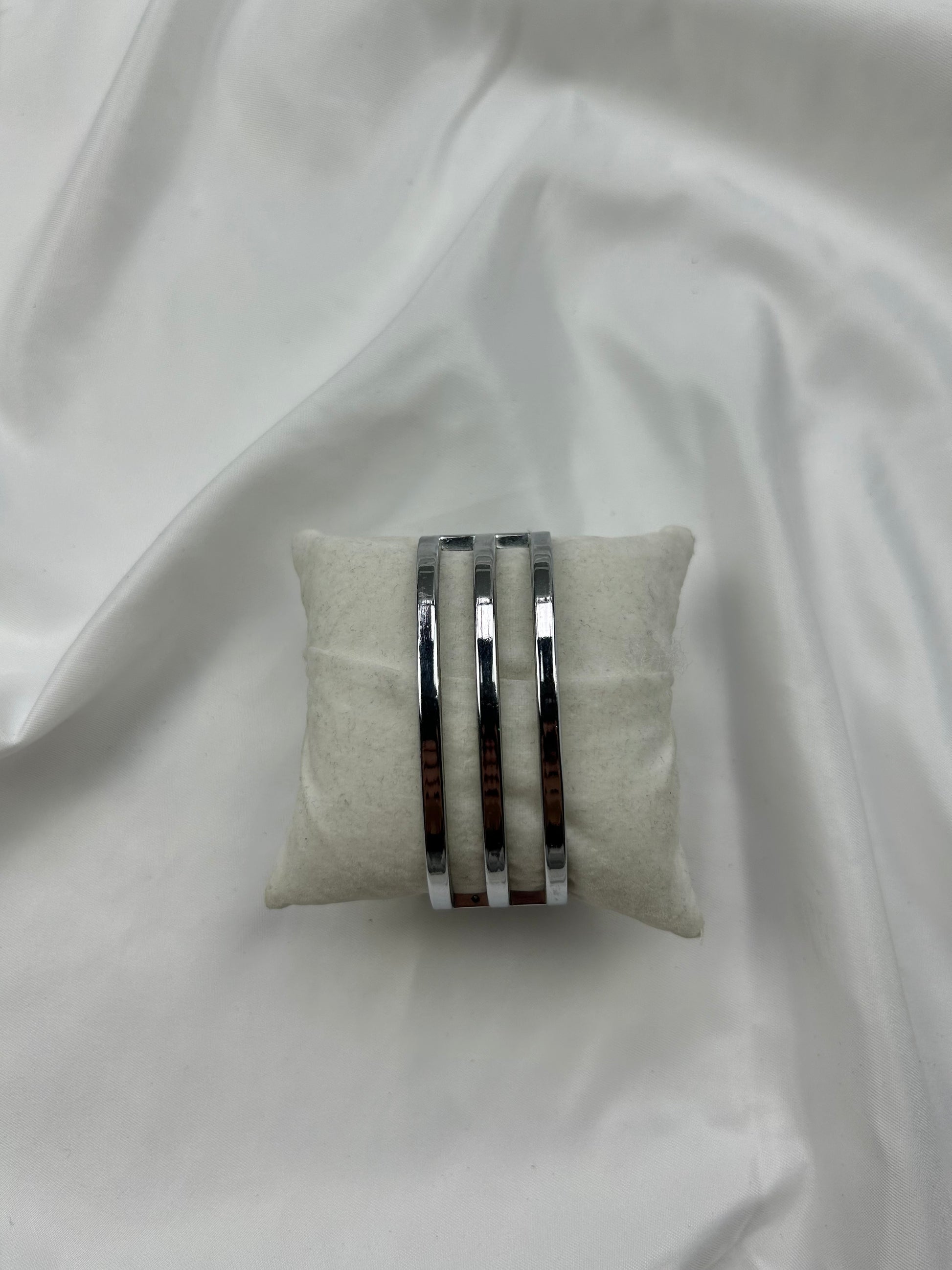 Vintage silver  inox bracelet jewelry watch