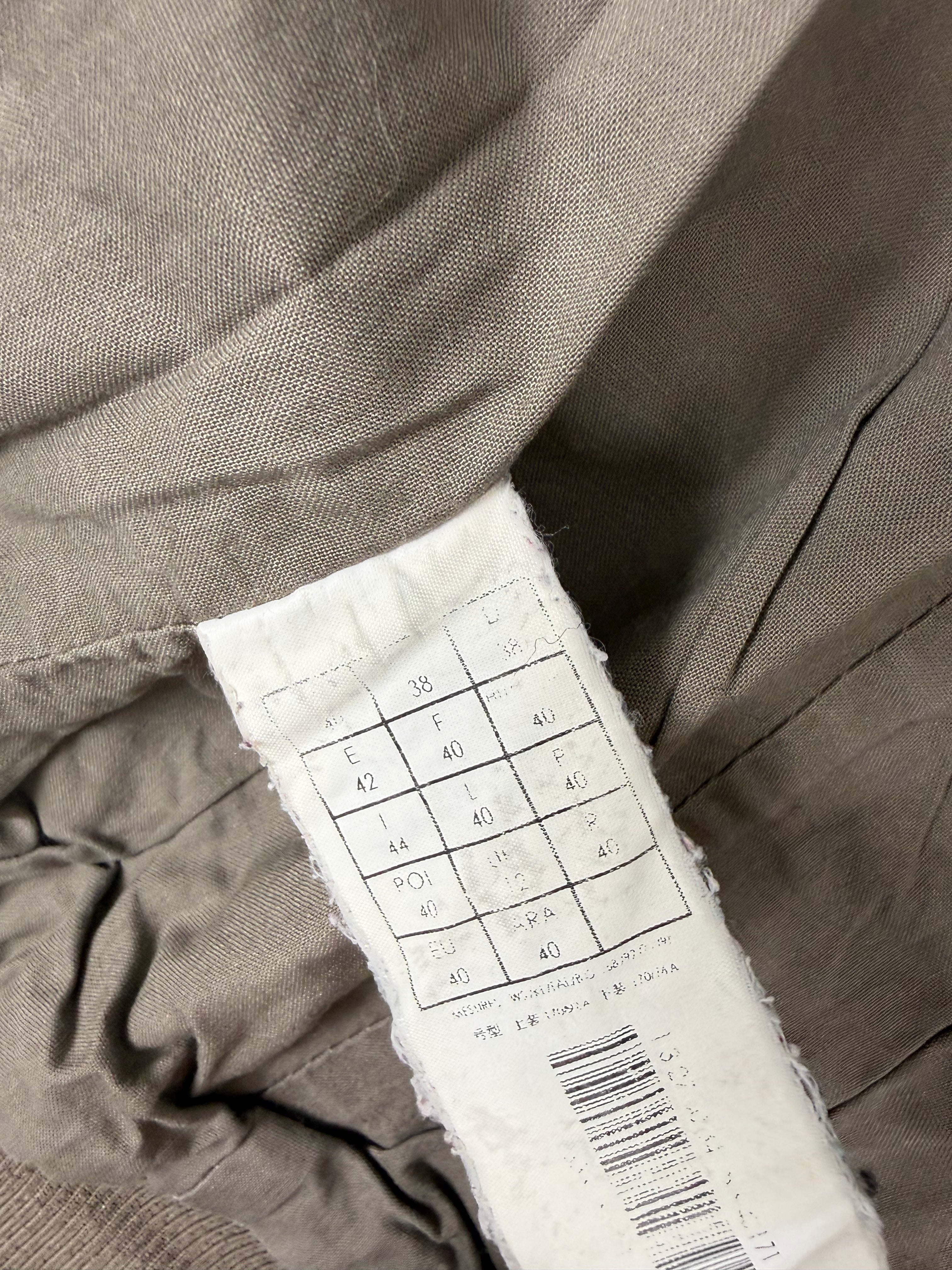 Blazer de bureau noir zippé (M)