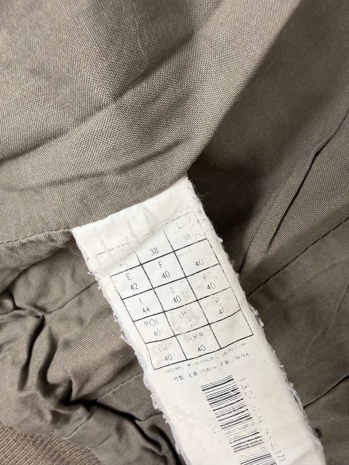 Blazer de bureau noir zippé (M)