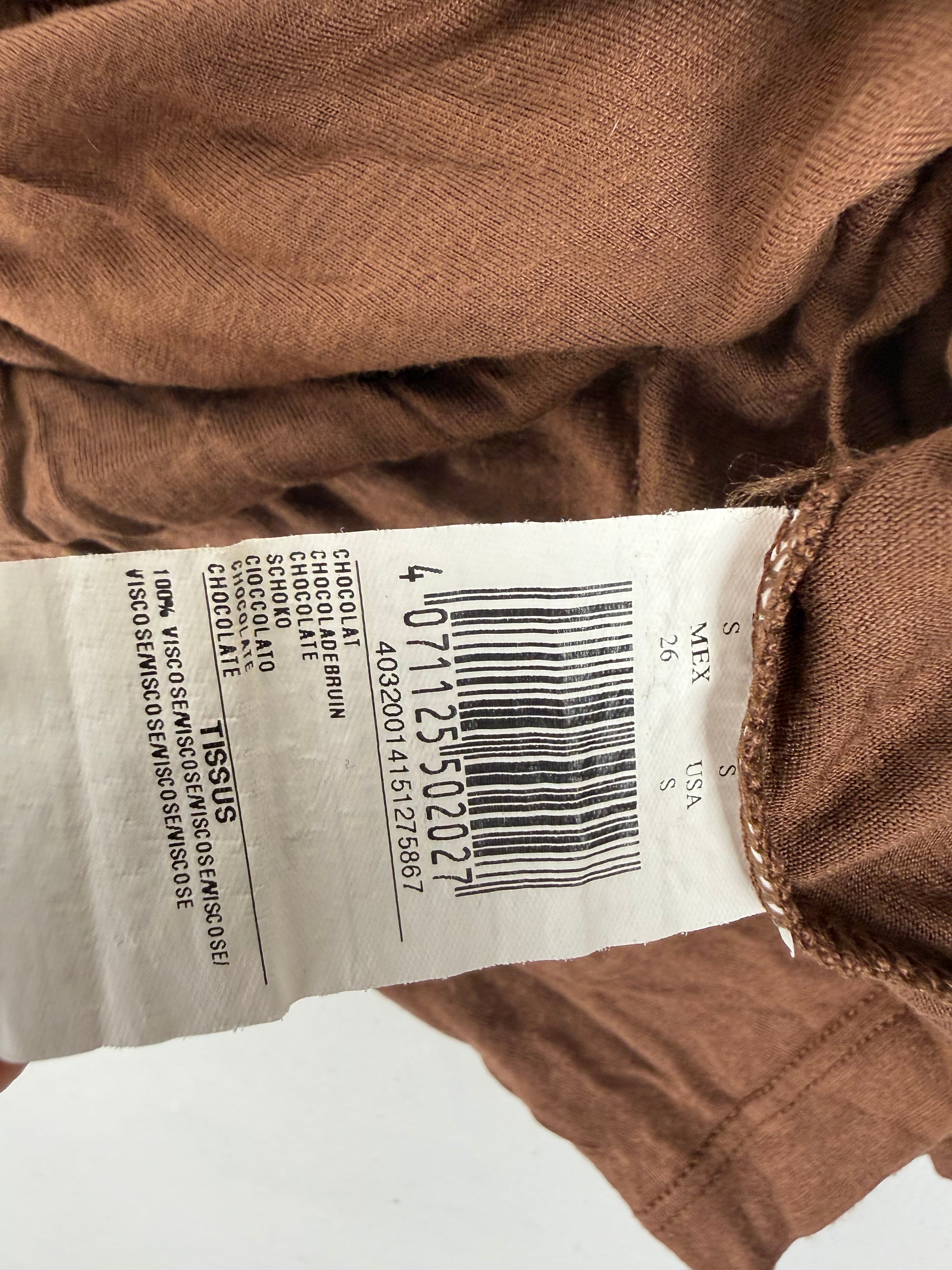 Brown tank top (S)