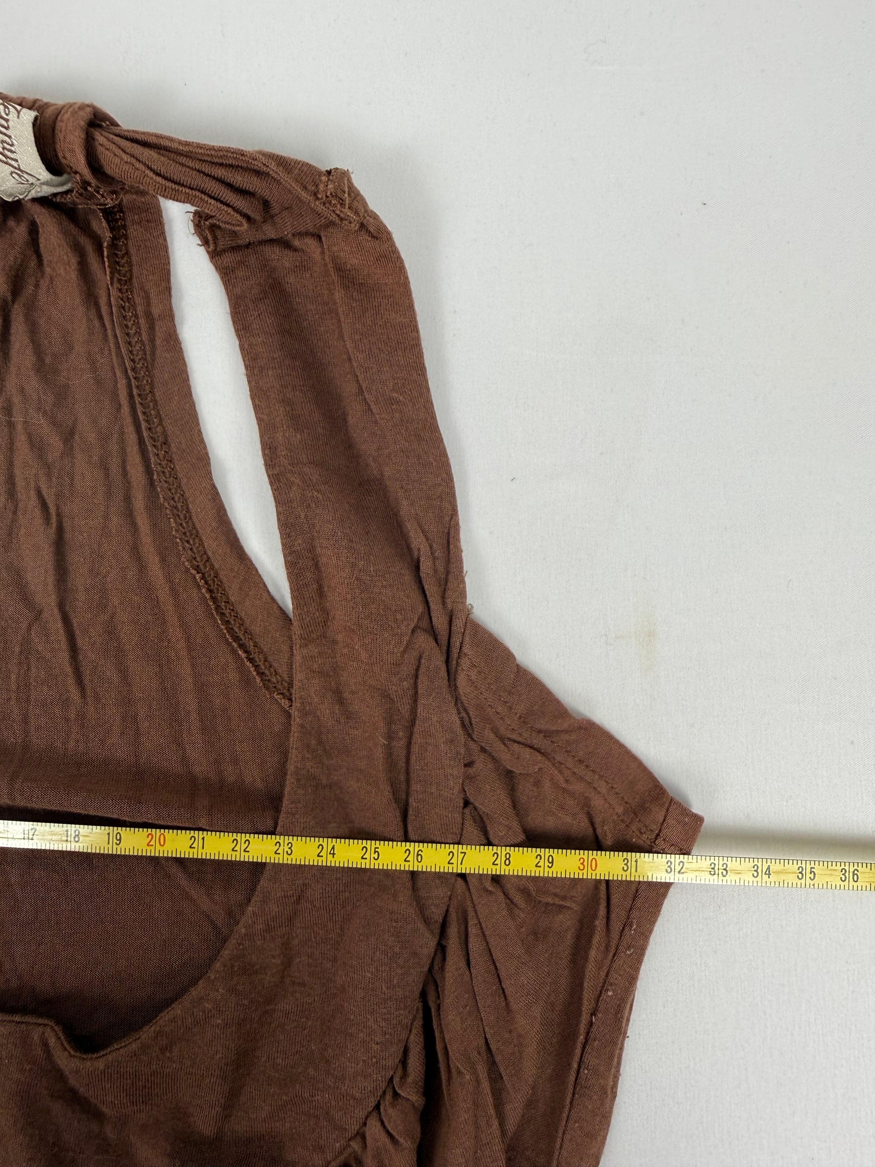 Brown tank top (S)