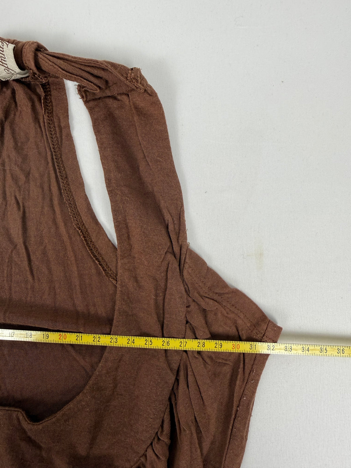 Brown tank top (S)
