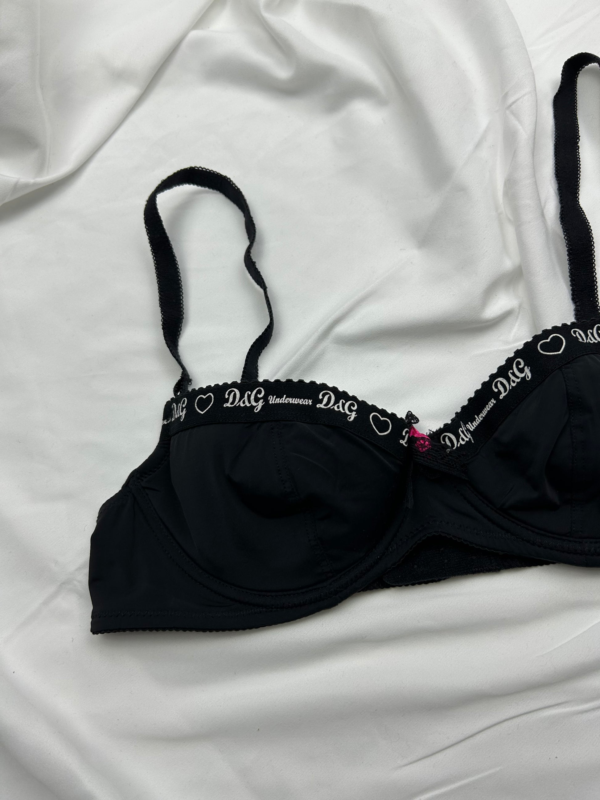 Logo balcony vintage bra