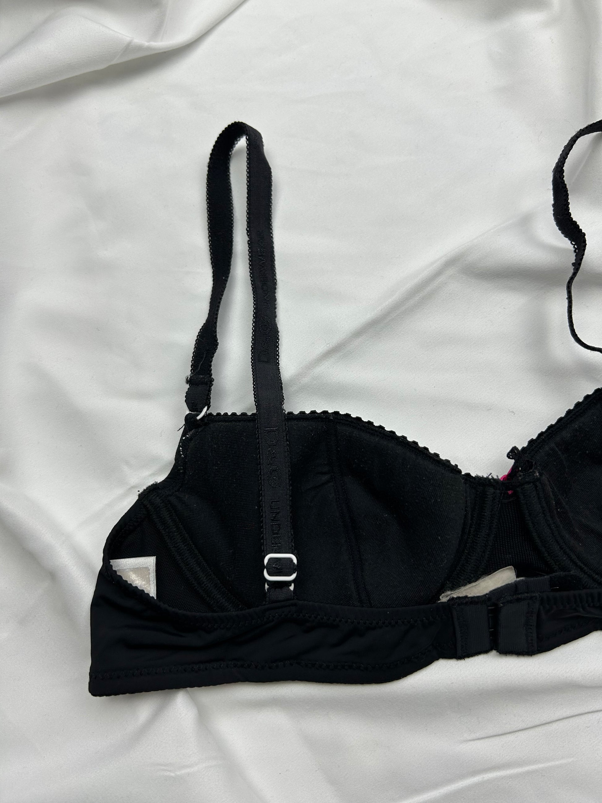 Logo balcony vintage bra