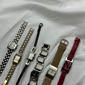 Vintage  silver inox  bracelet watch jewelry