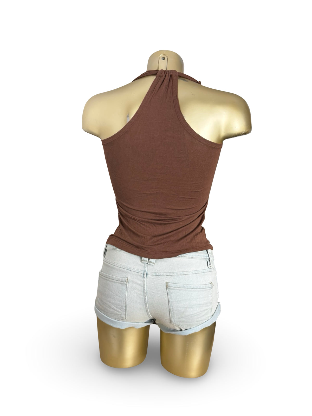 Brown tank top (S)
