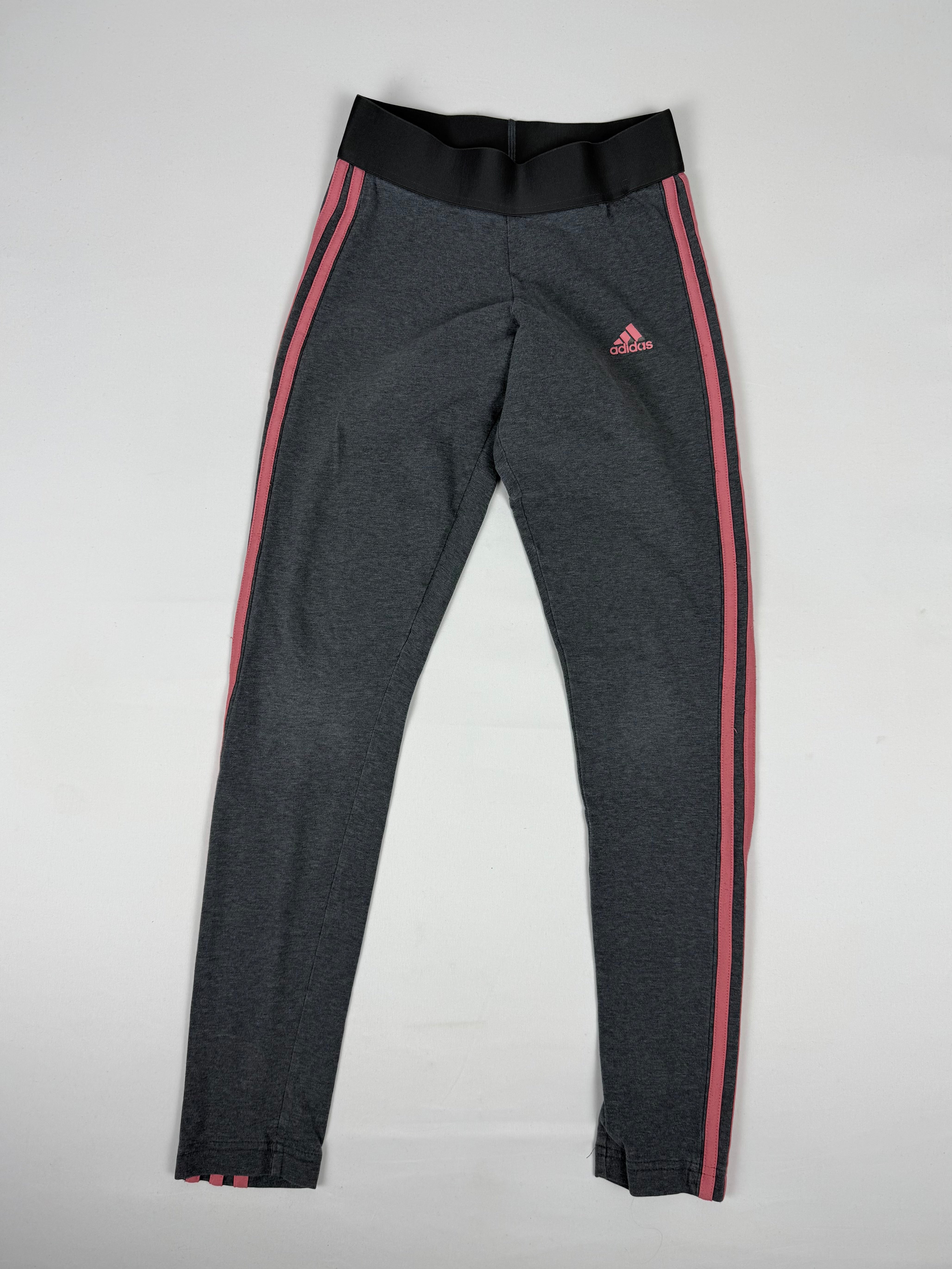 Grey cotton activewear capri pants (XS)