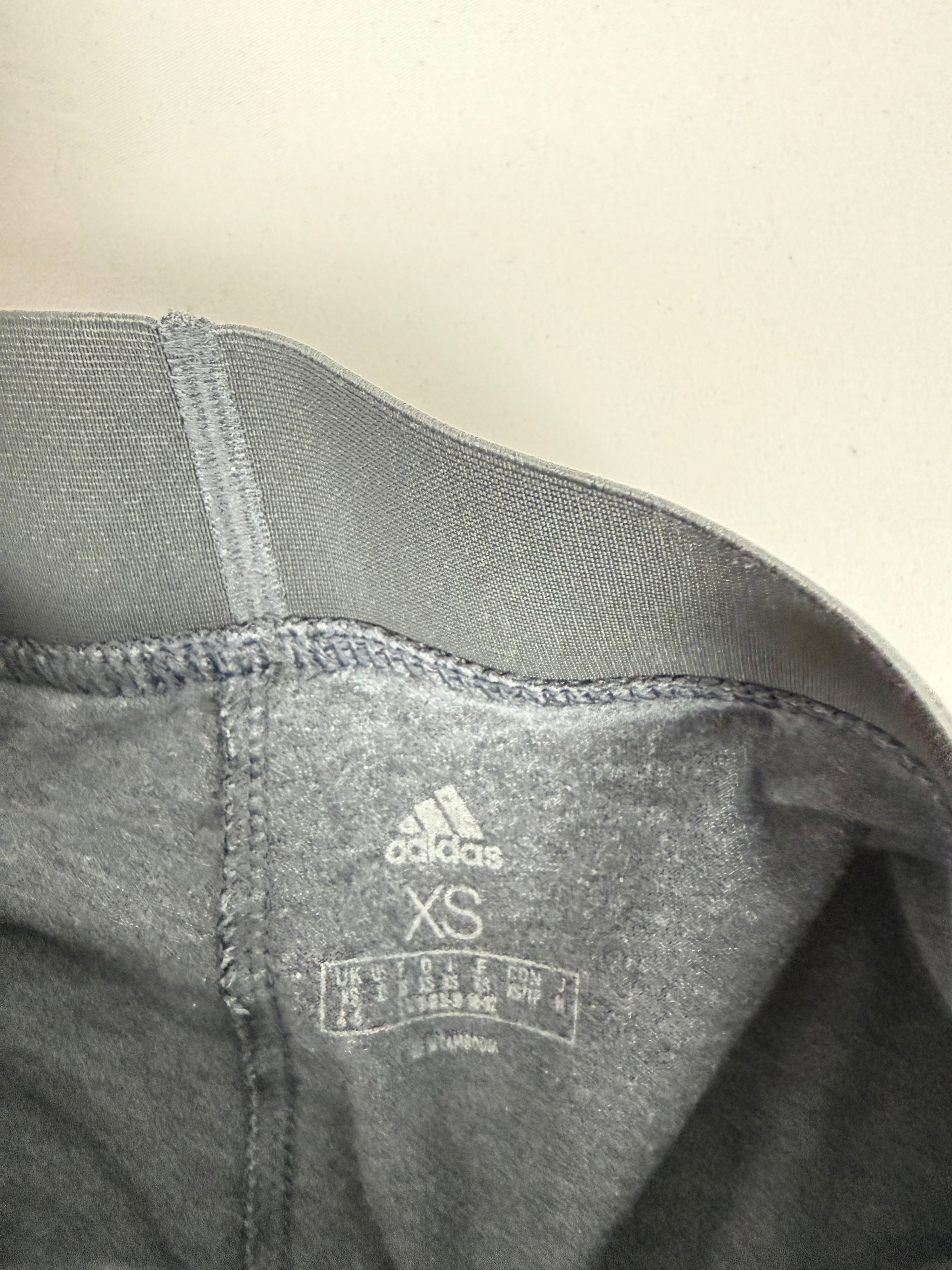 Grey cotton activewear capri pants (XS)
