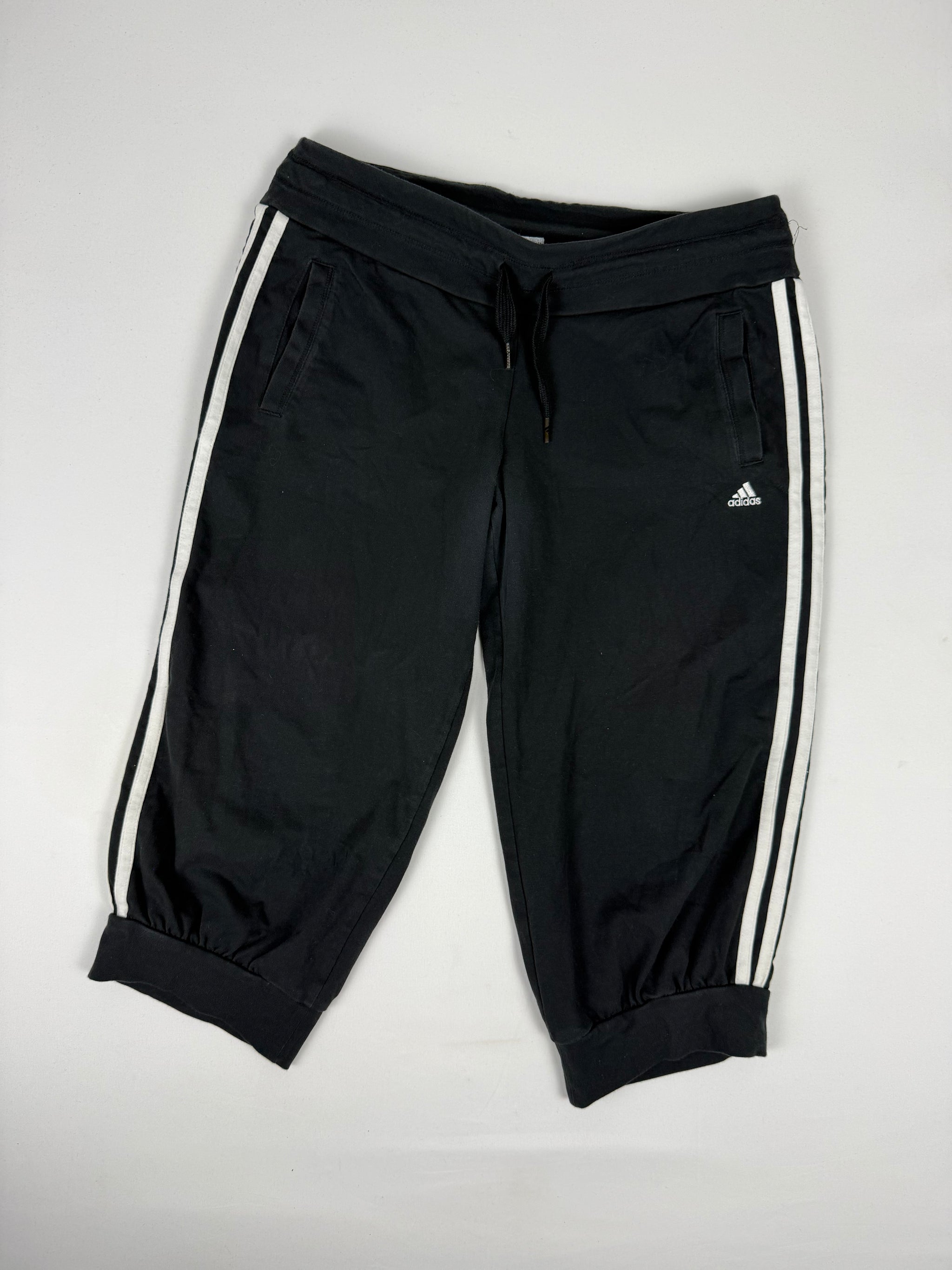 Black cotton capri pants (XL)