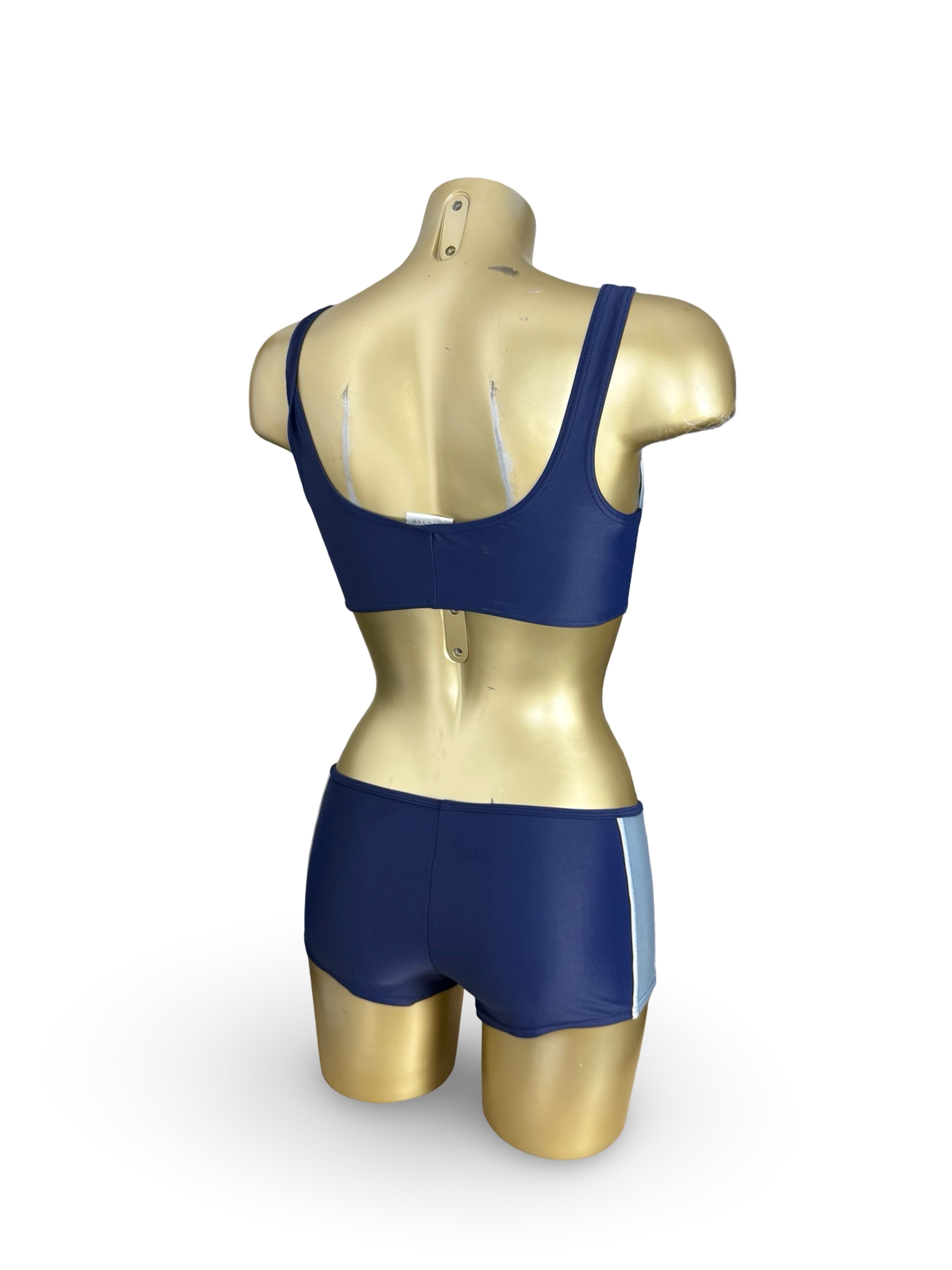 Navy shorty bikini set (S)