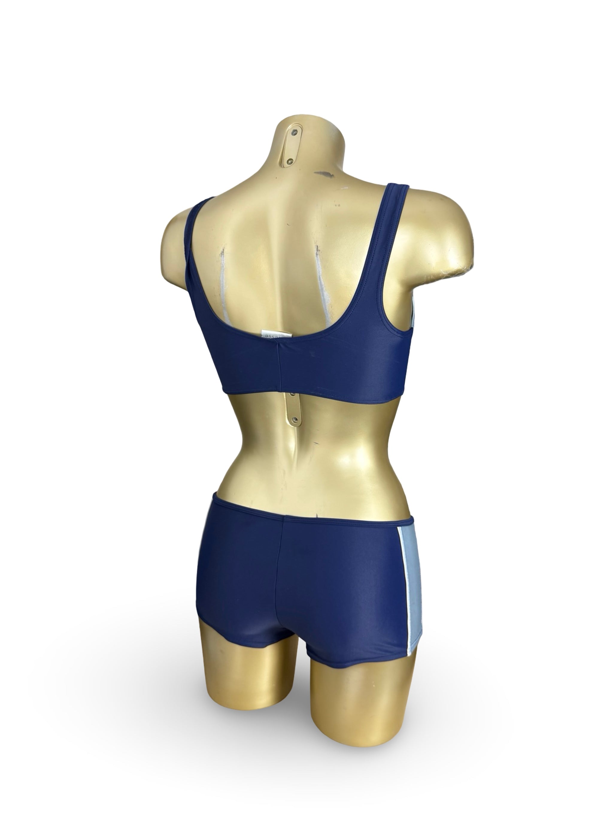 Navy shorty bikini set (S)