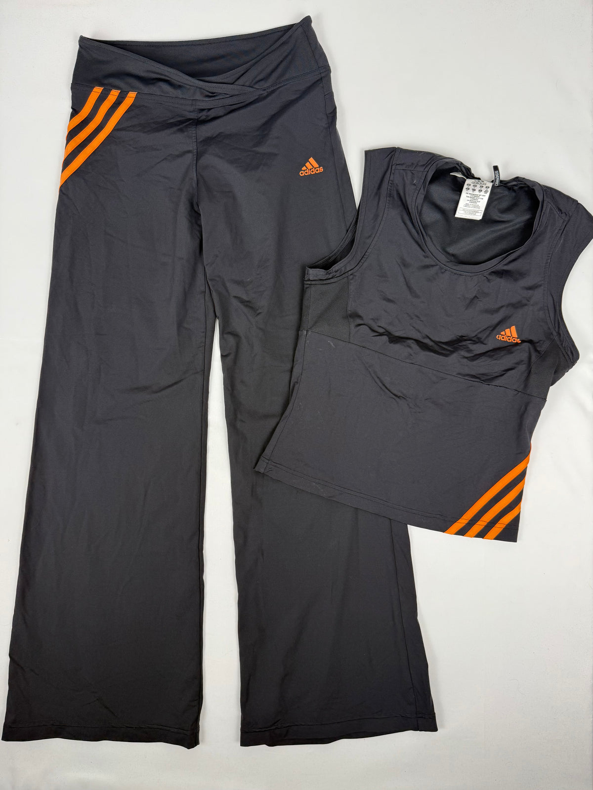 Pantalon corsaire taille basse à pois (S/M)