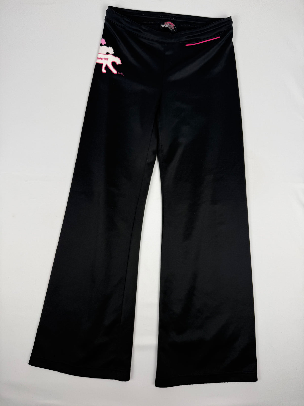 Black low rise activewear pants (S)