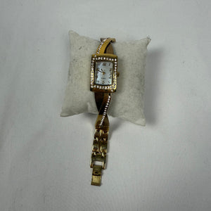 Vintage gold stainless steel jewelry watch