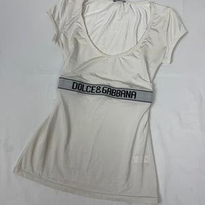 Lycra logo stretchy tee