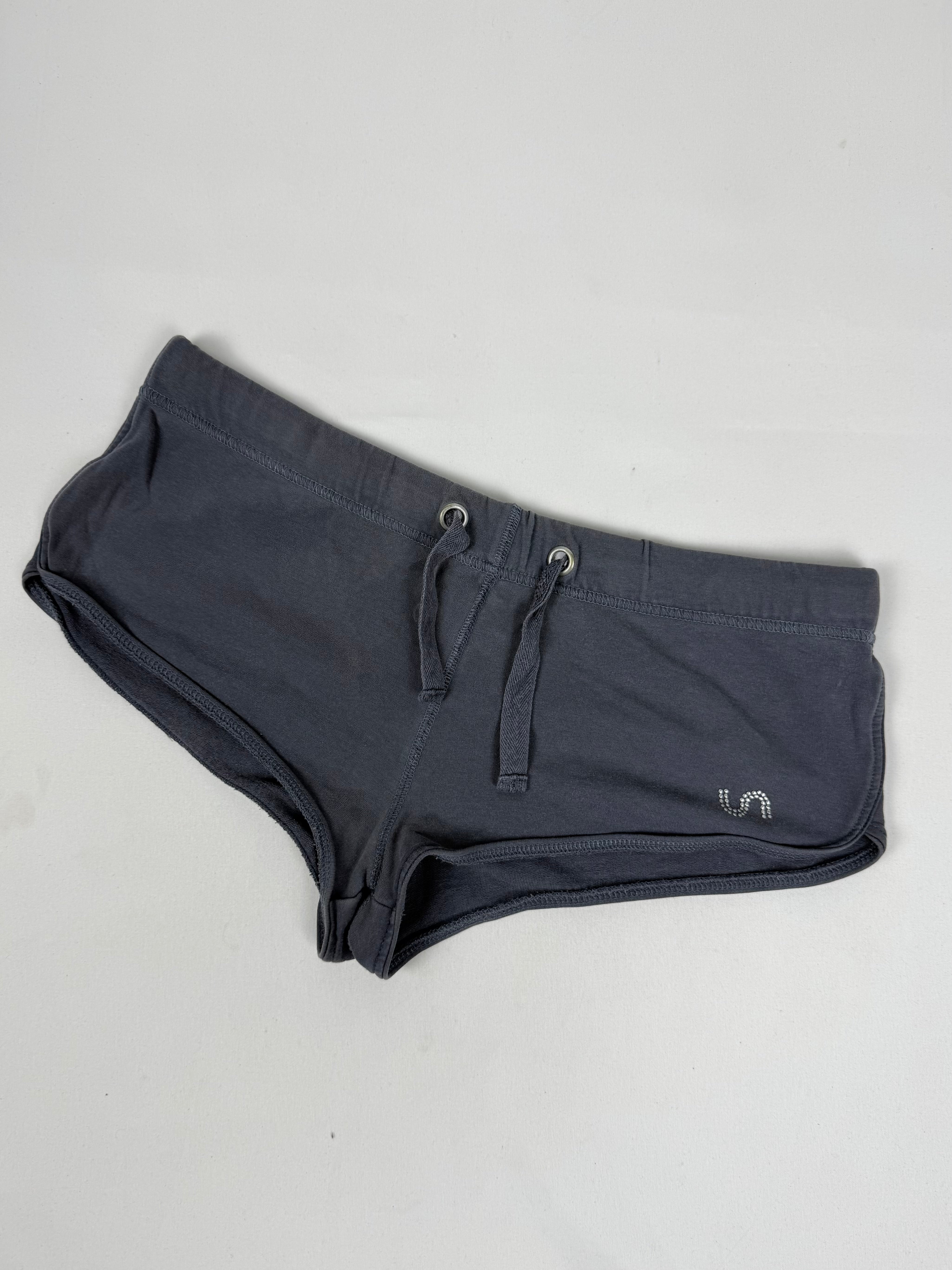 Grey cotton low rise mini short (M/L)