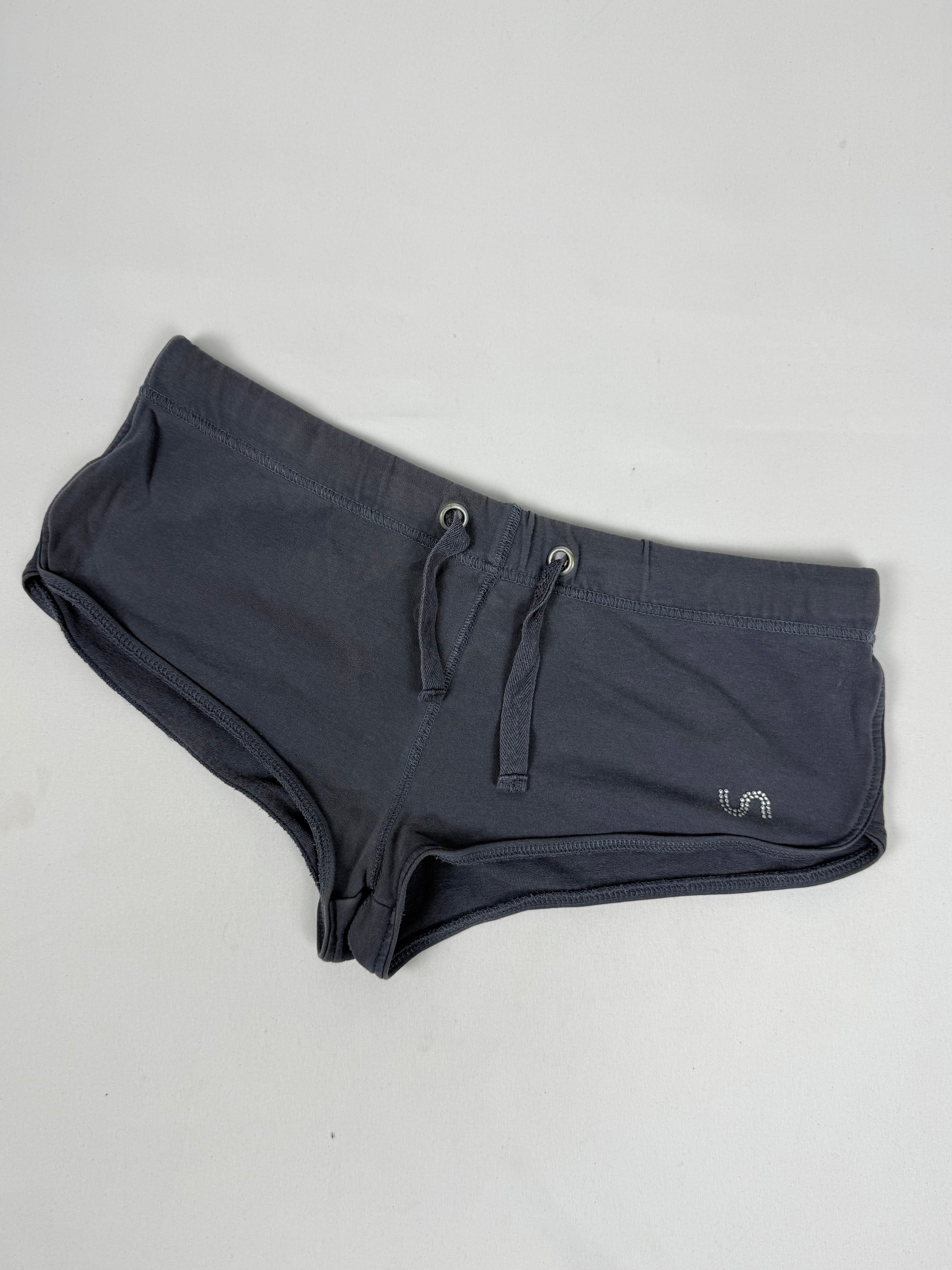 Grey cotton low rise mini short (M/L)