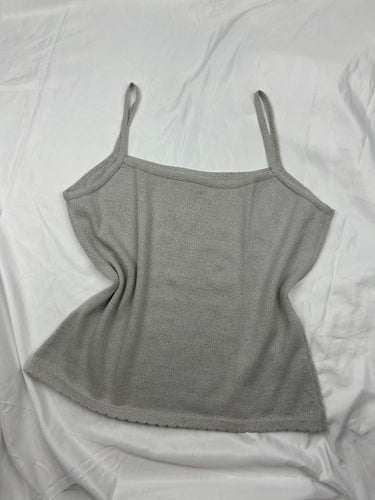 Grey glitters cami top (L)