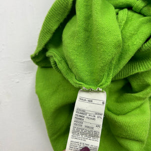 Green one shoulder asymmetric jumper (S)