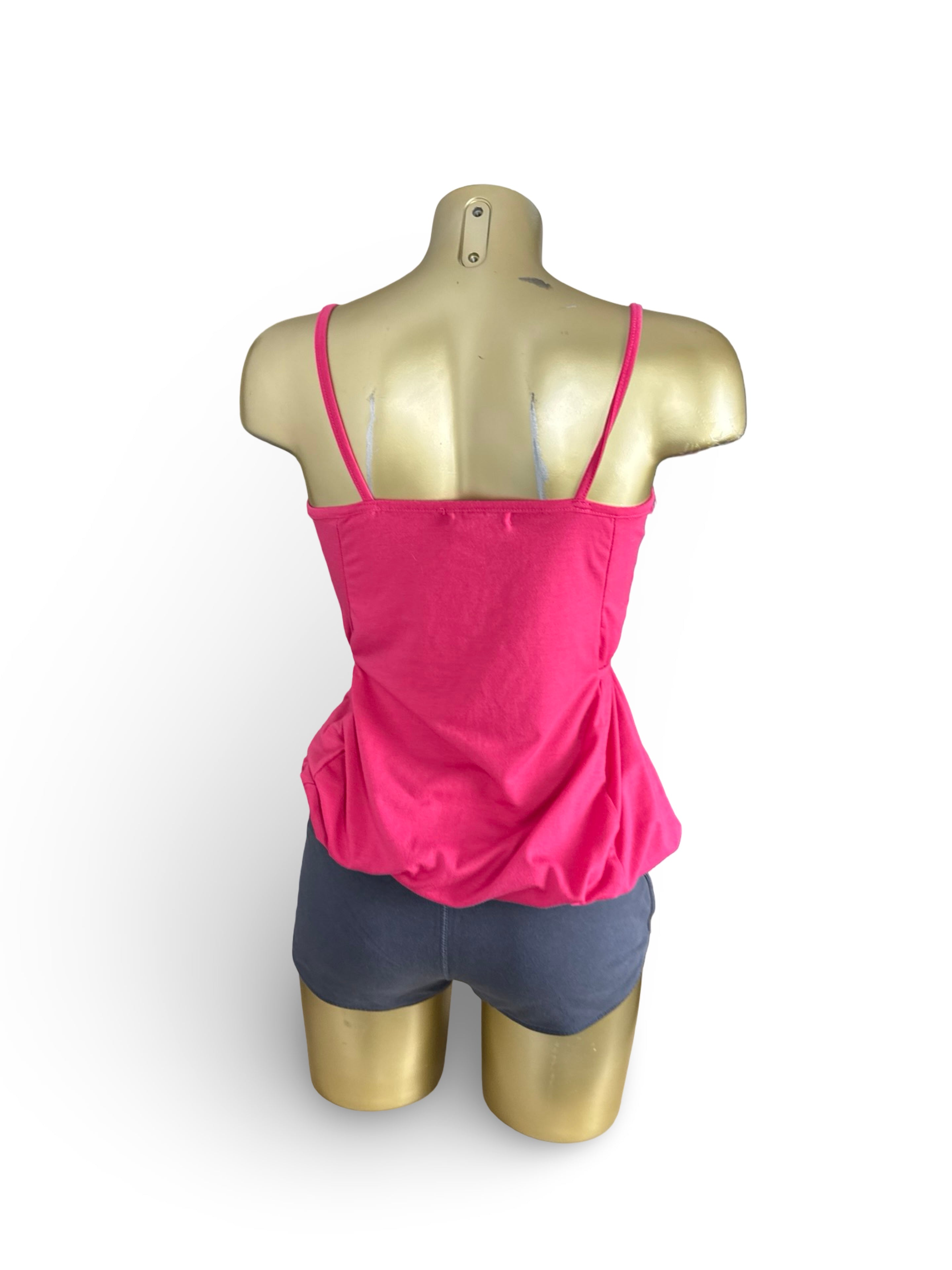 Pink cotton balloon top (S/M)