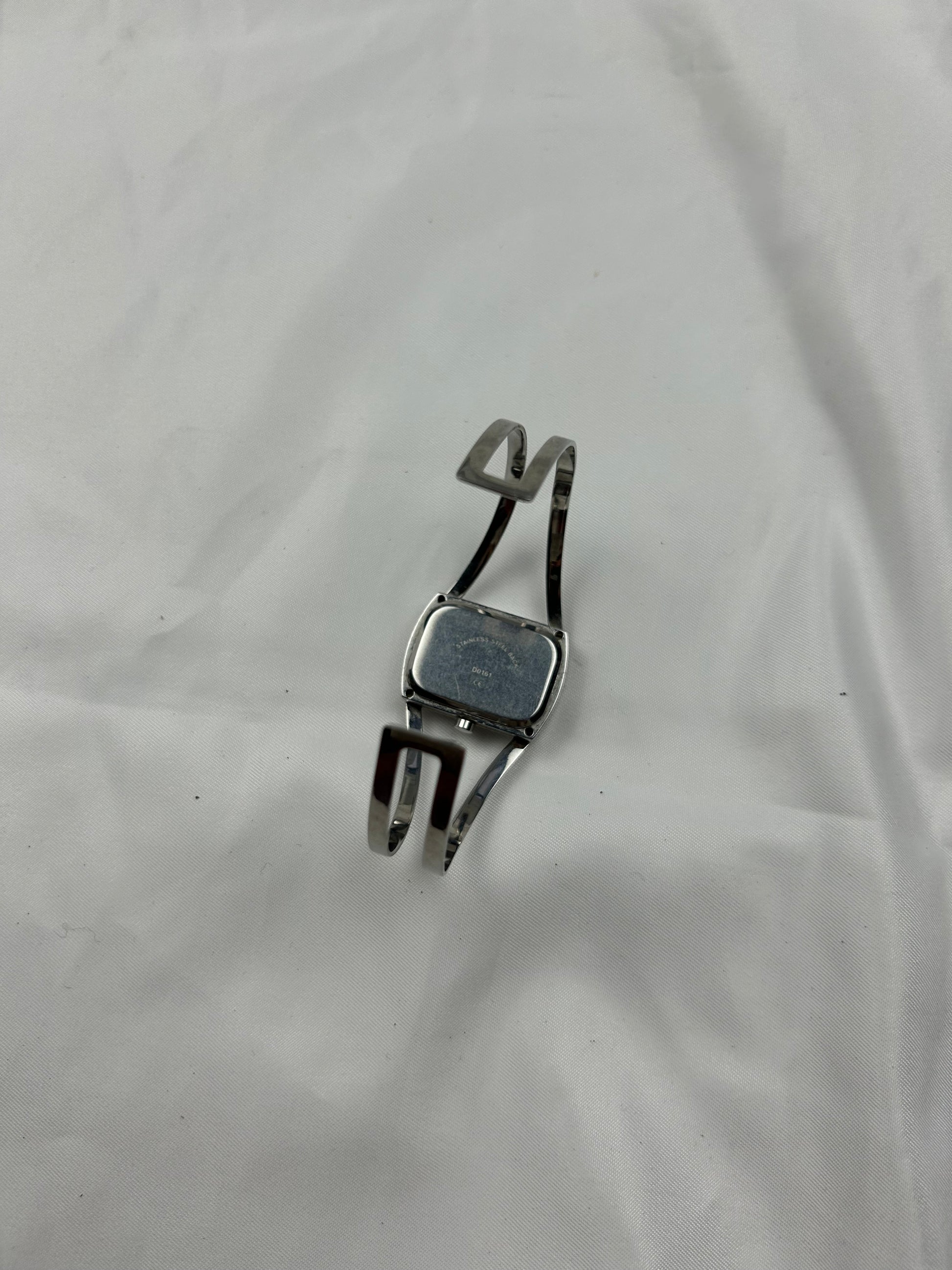 Vintage stainless steel silver watch jewelry