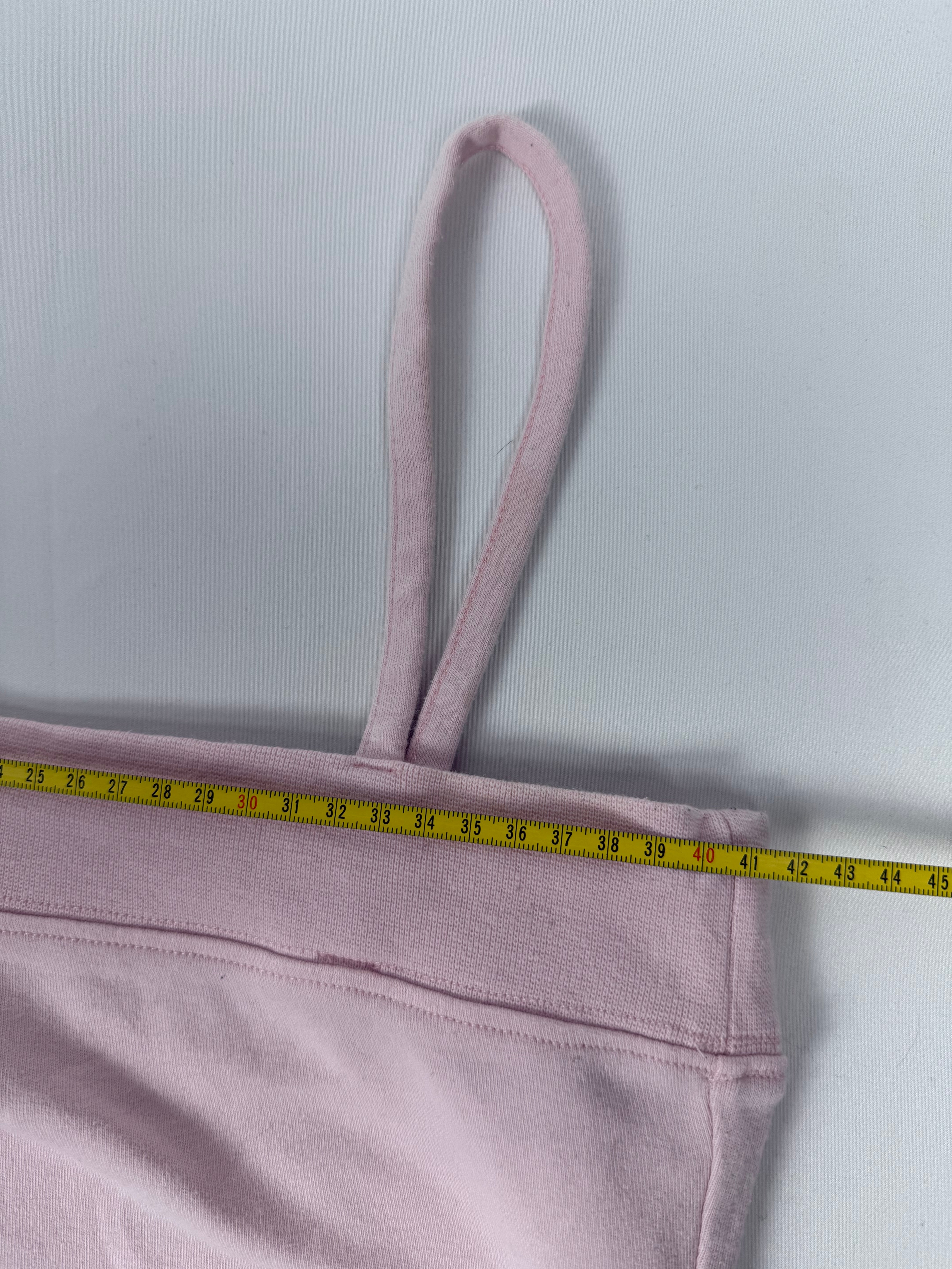 Baby pink cotton cami top (XL)