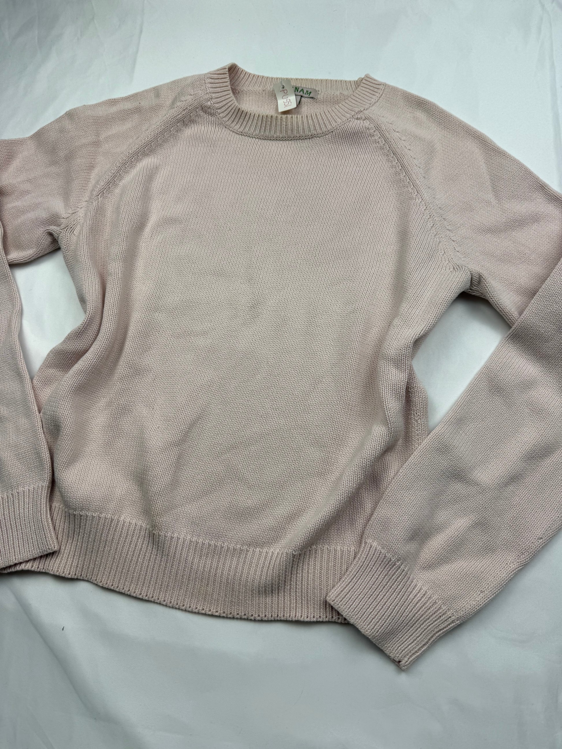 Baby pink round neck jumper (S/M)