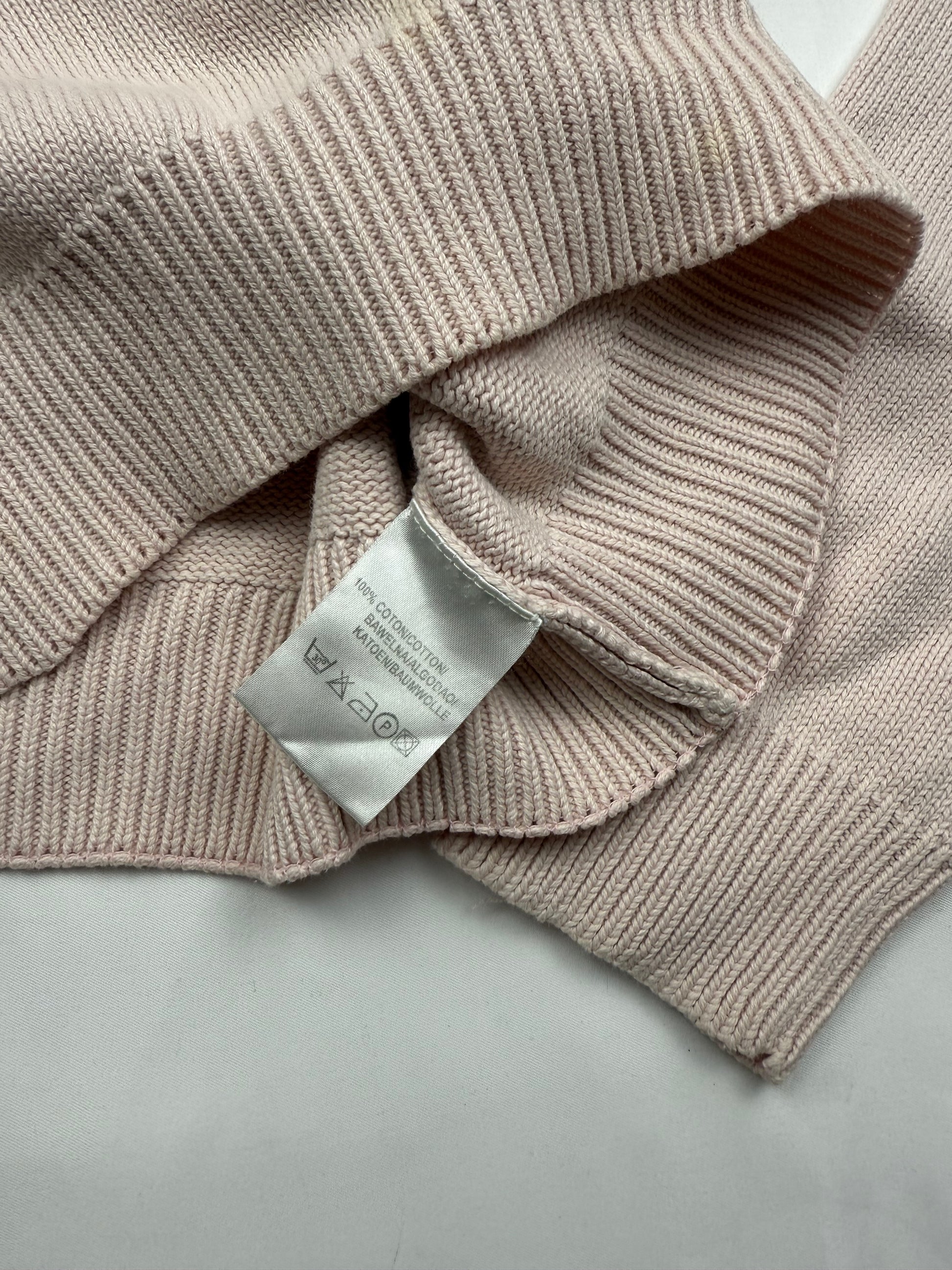 Baby pink round neck jumper (S/M)