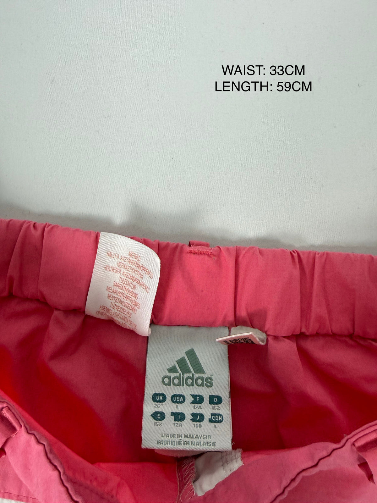 Pink activewear top +pants set (XS)