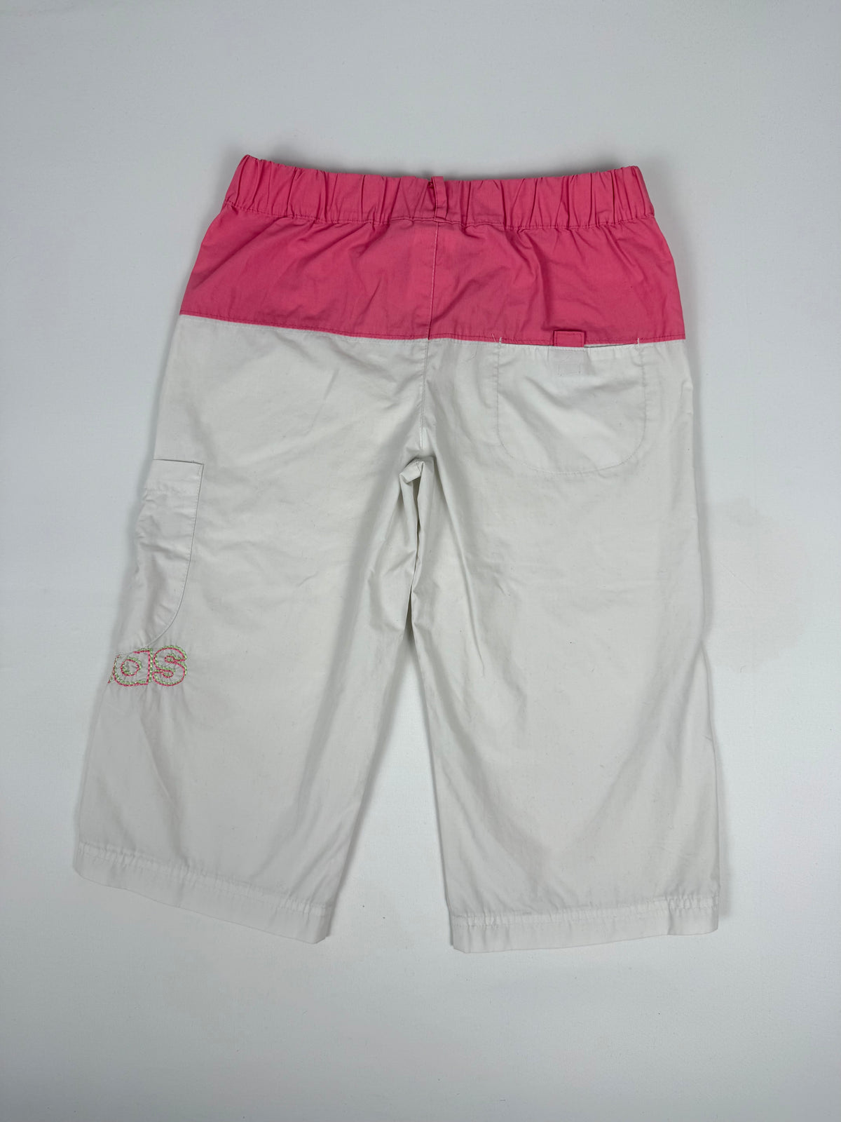 Pink activewear top +pants set (XS)