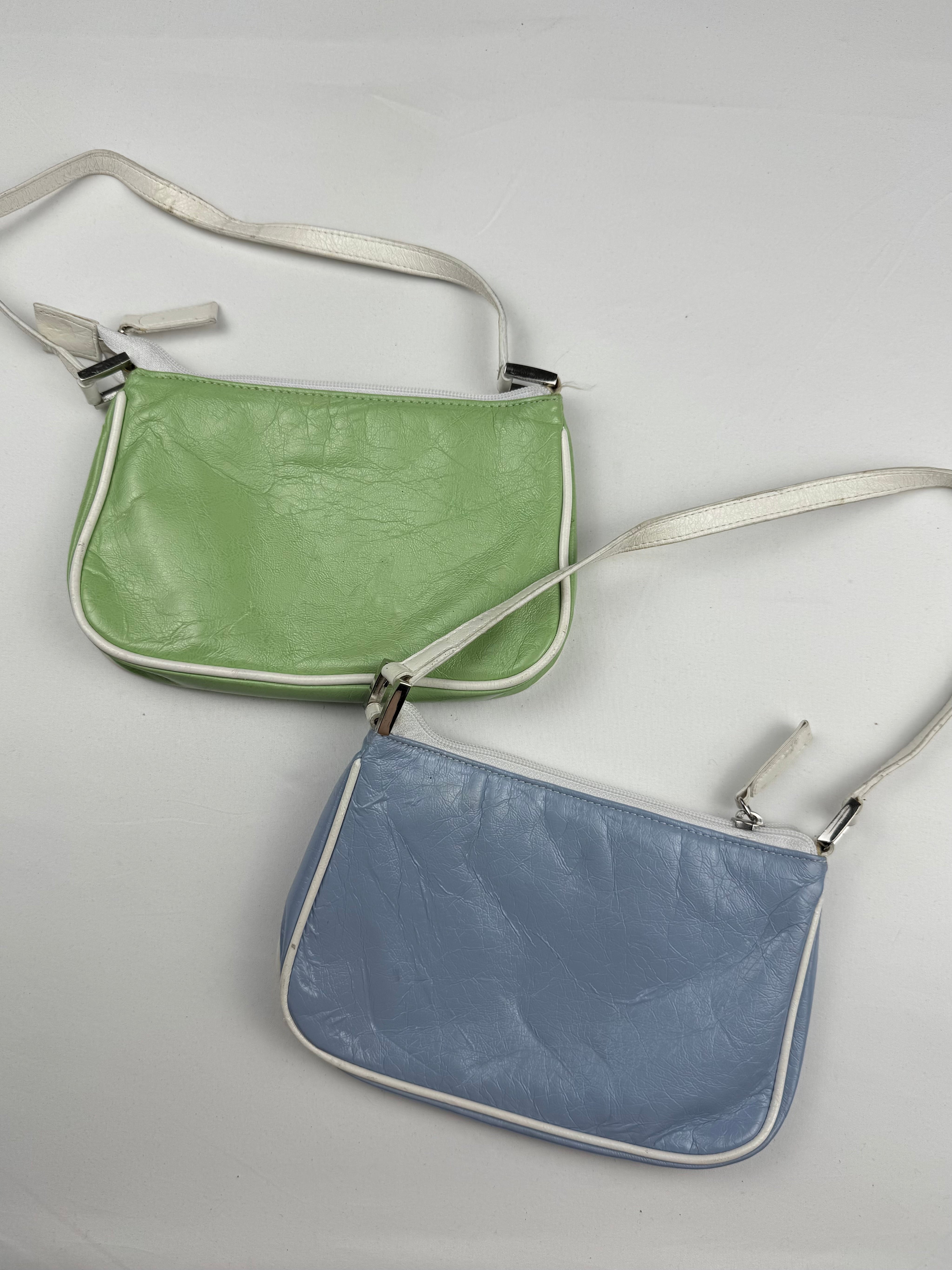 Pack of 2 mini shoulder bags (13x19cm)