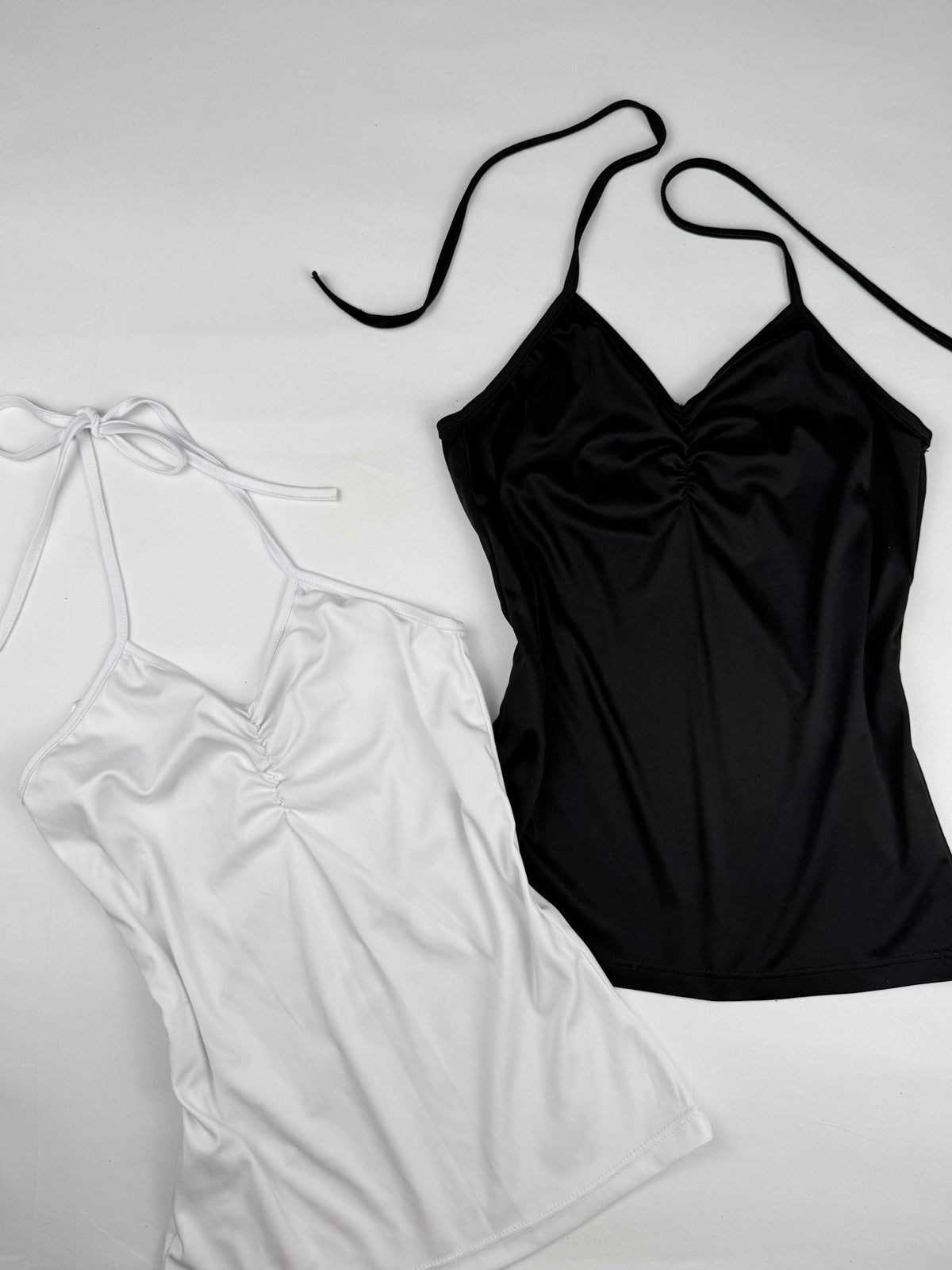 Pack of 2 halter tops (S)