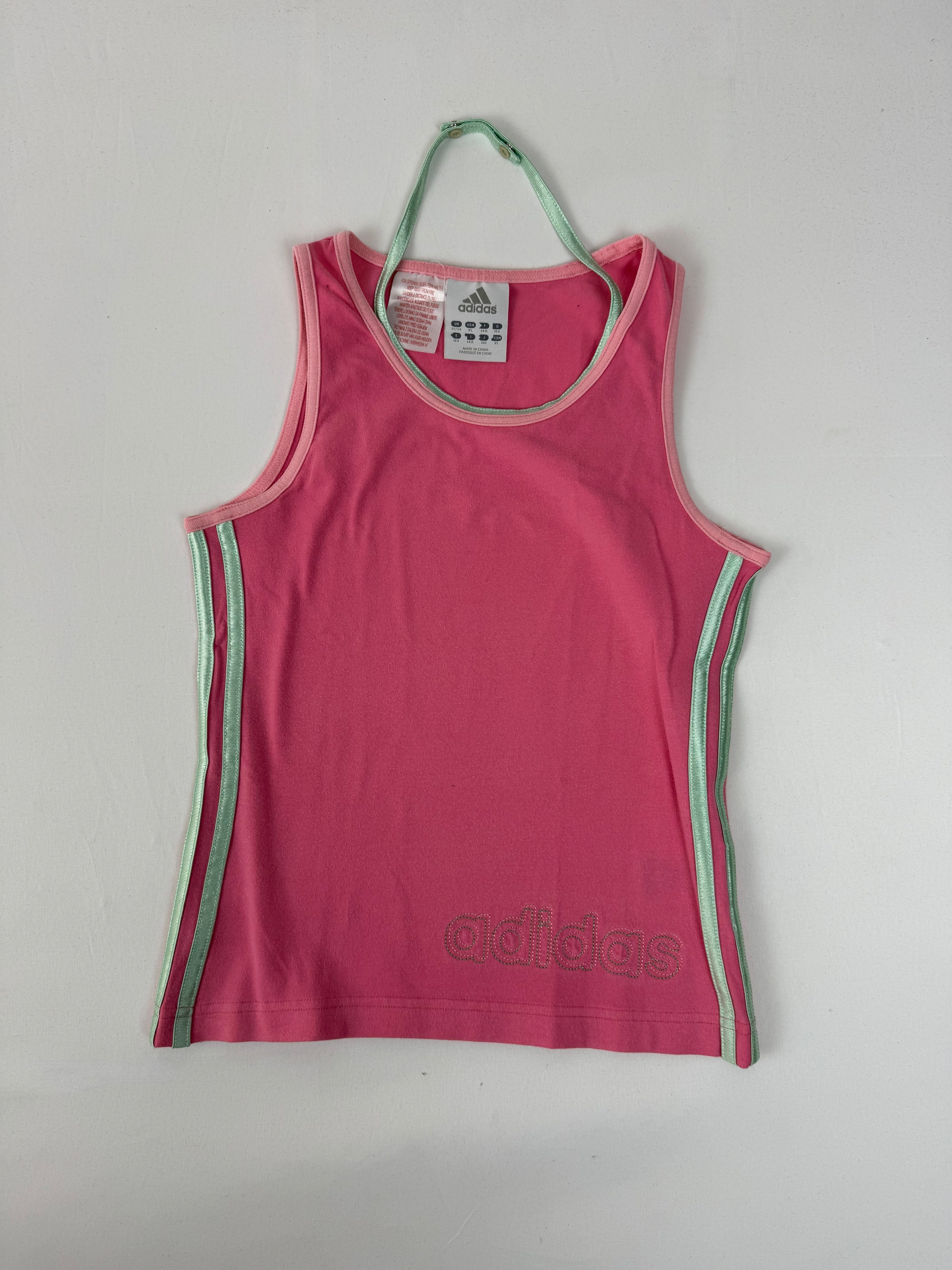 Pink activewear cotton top
