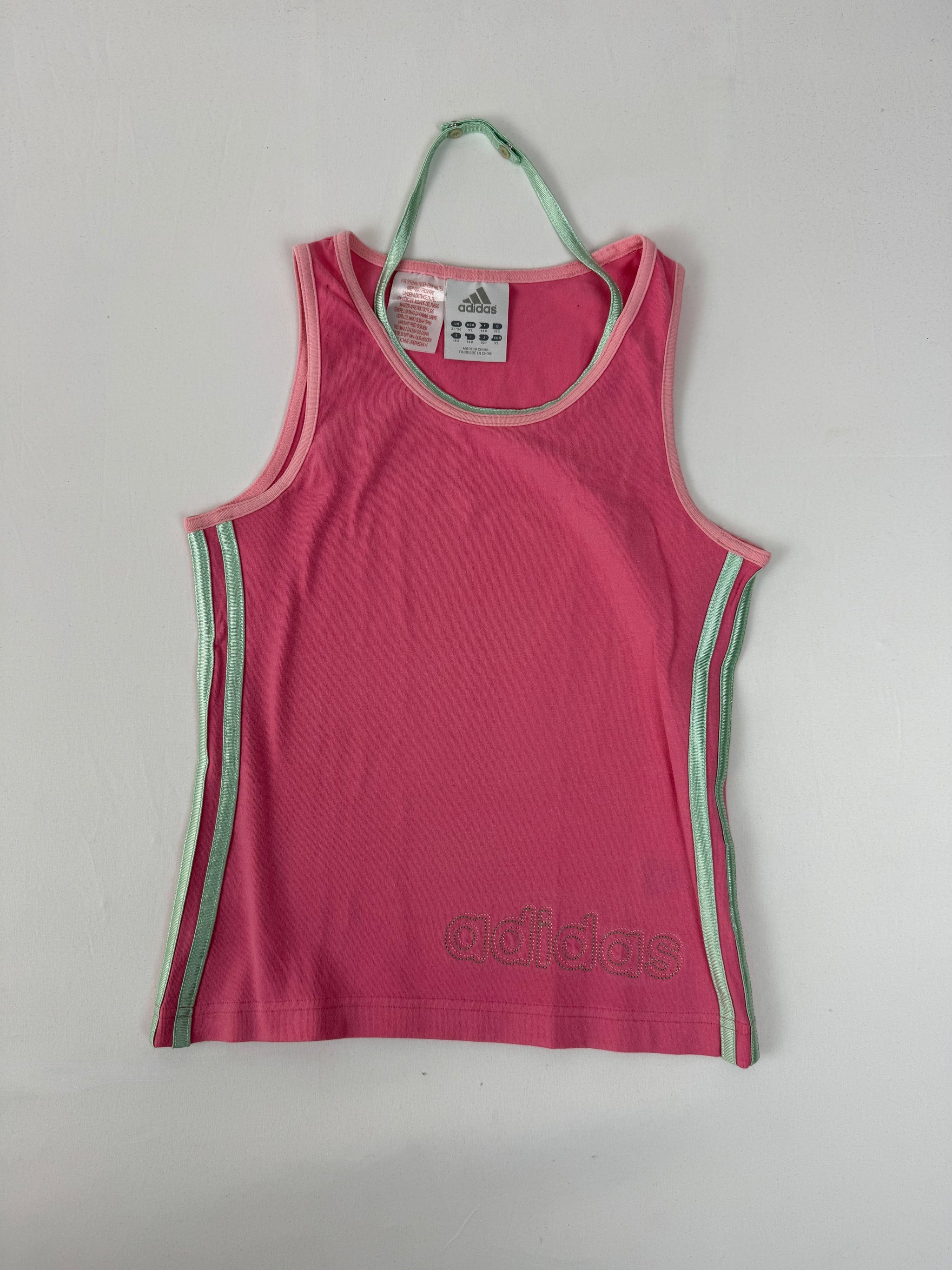 Pink activewear cotton top