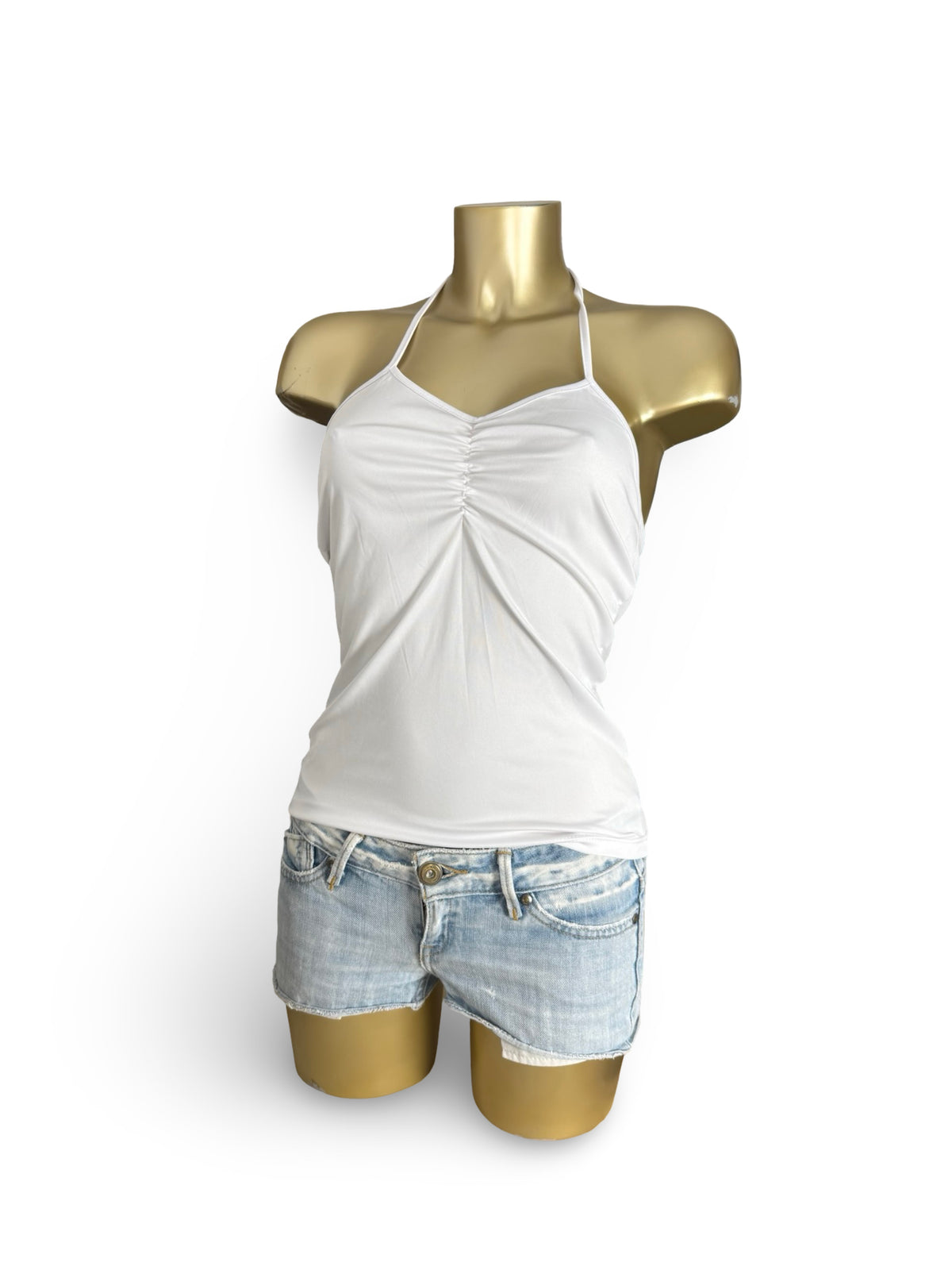 Pack of 2 halter tops (S)