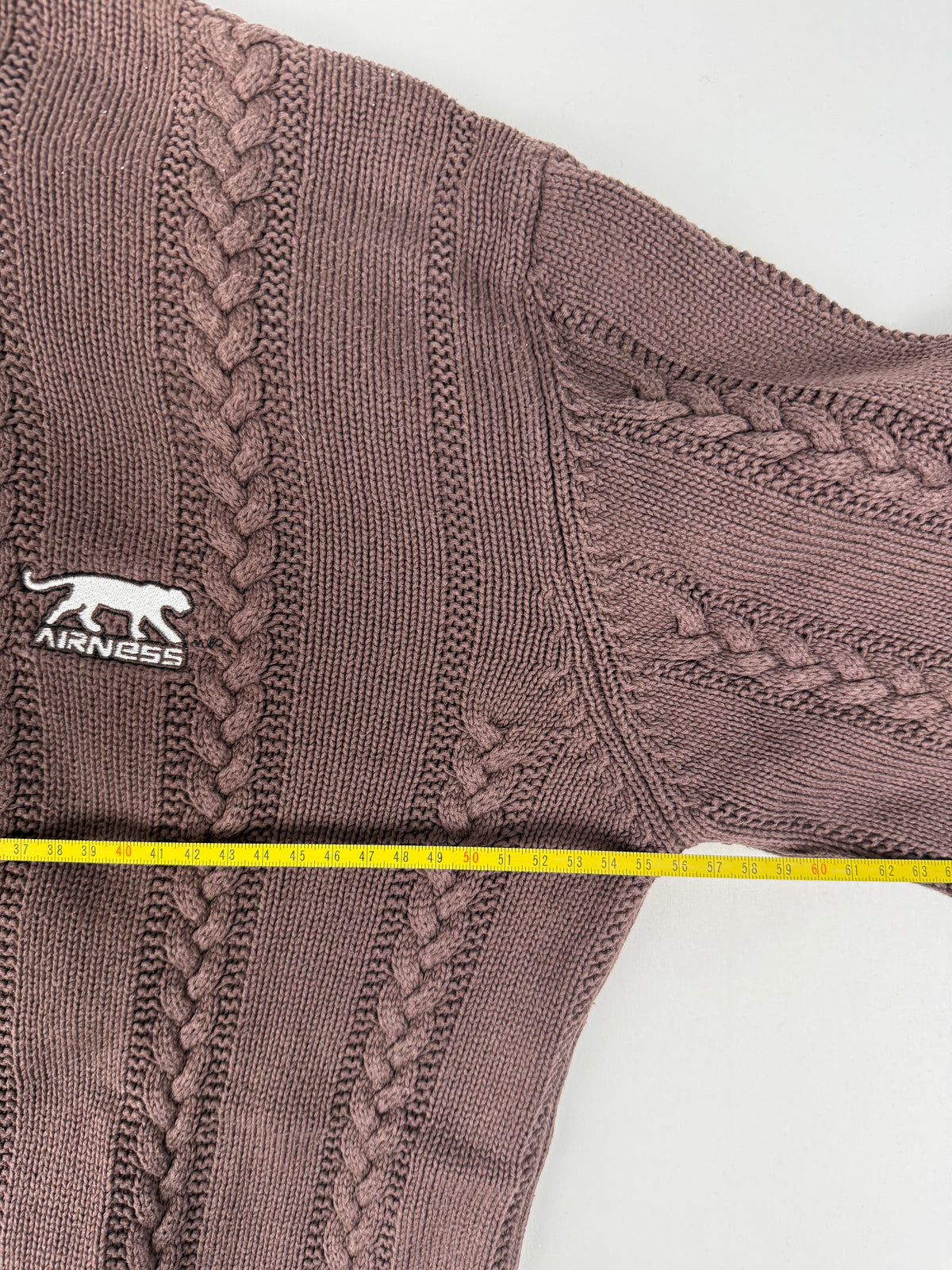 Brown turtleneck jumper (XL)