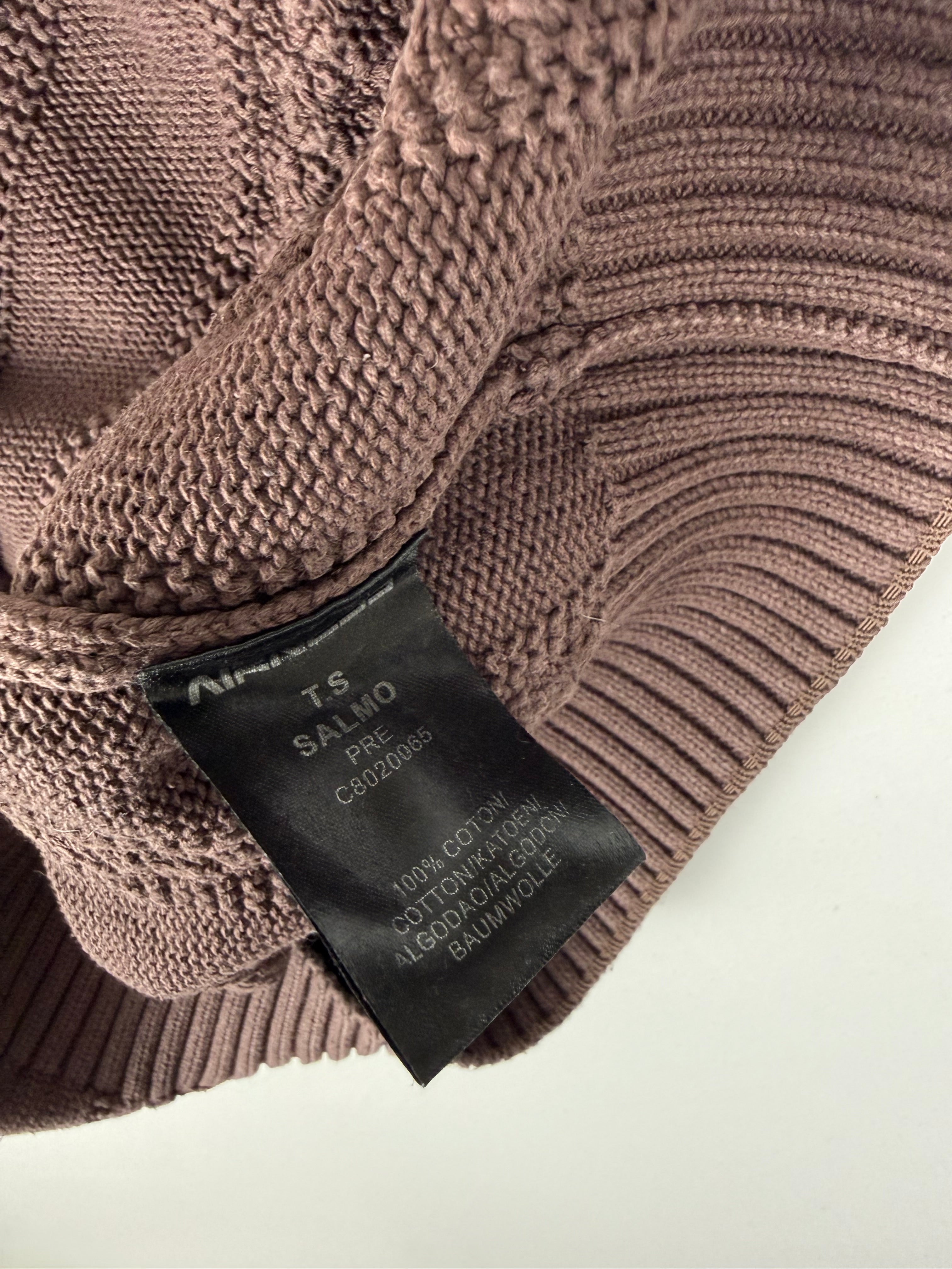 Brown turtleneck jumper (XL)