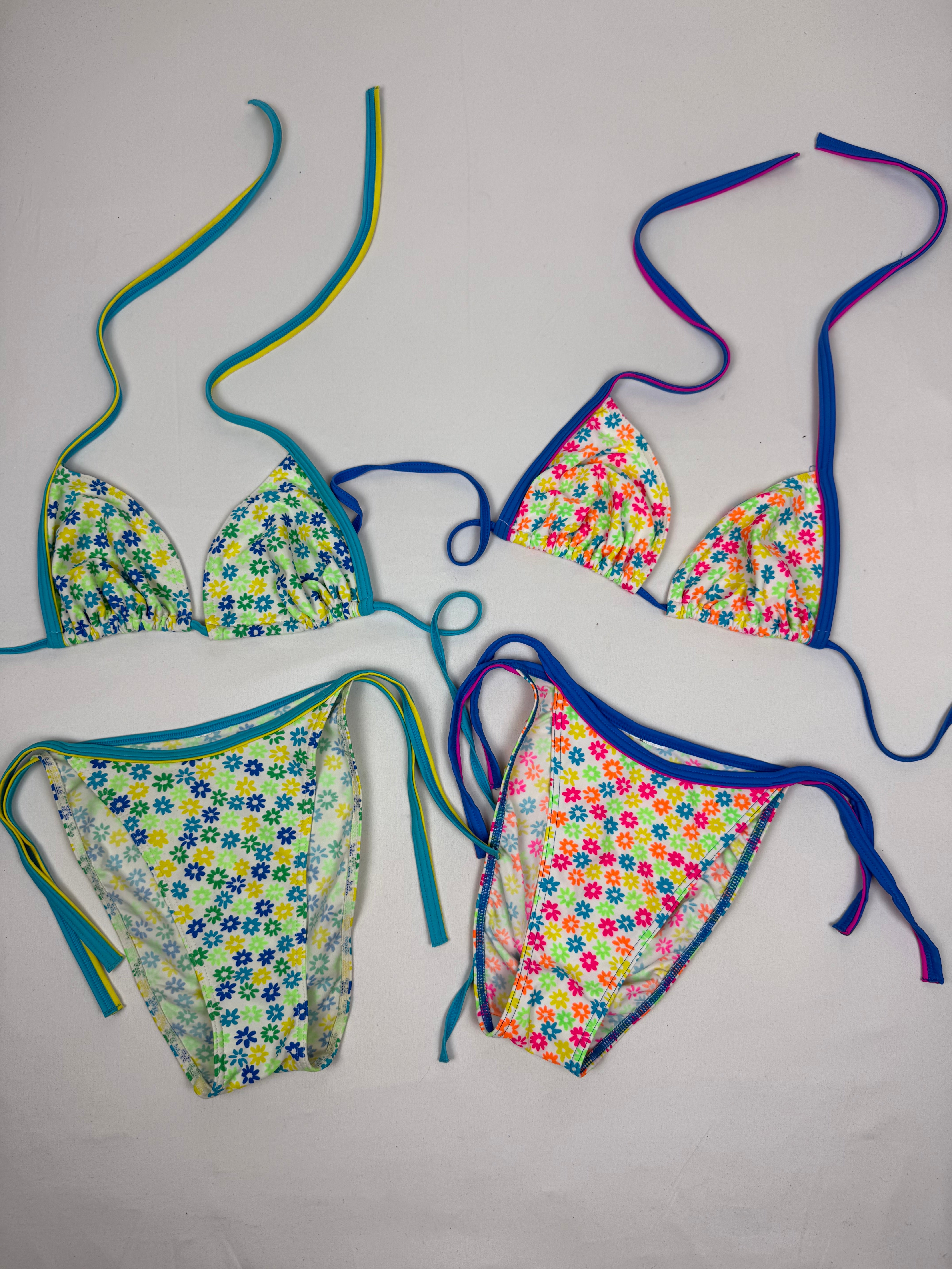 Floral bikini set (S/M)