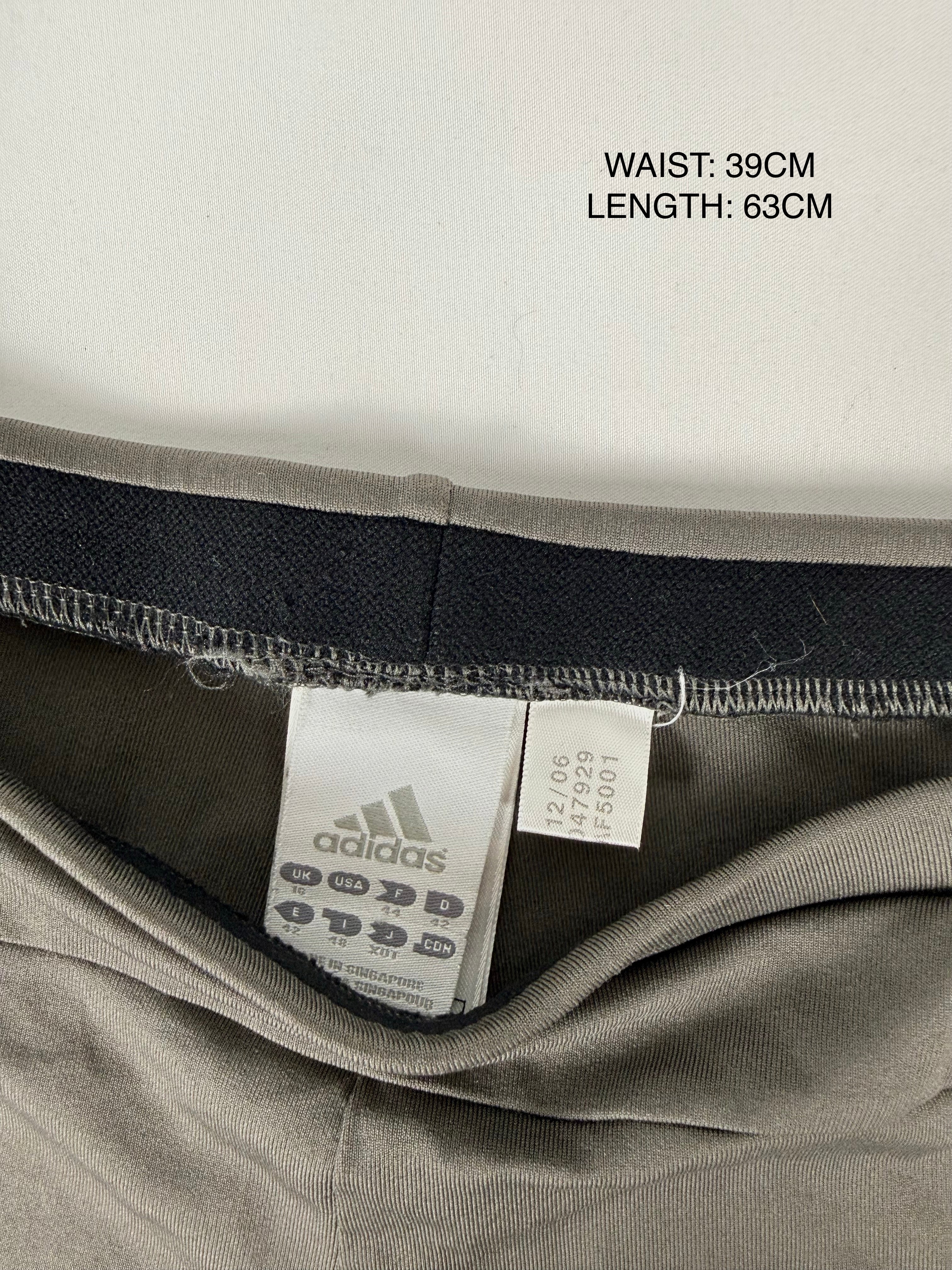 Khaki capri leggings pants (L)