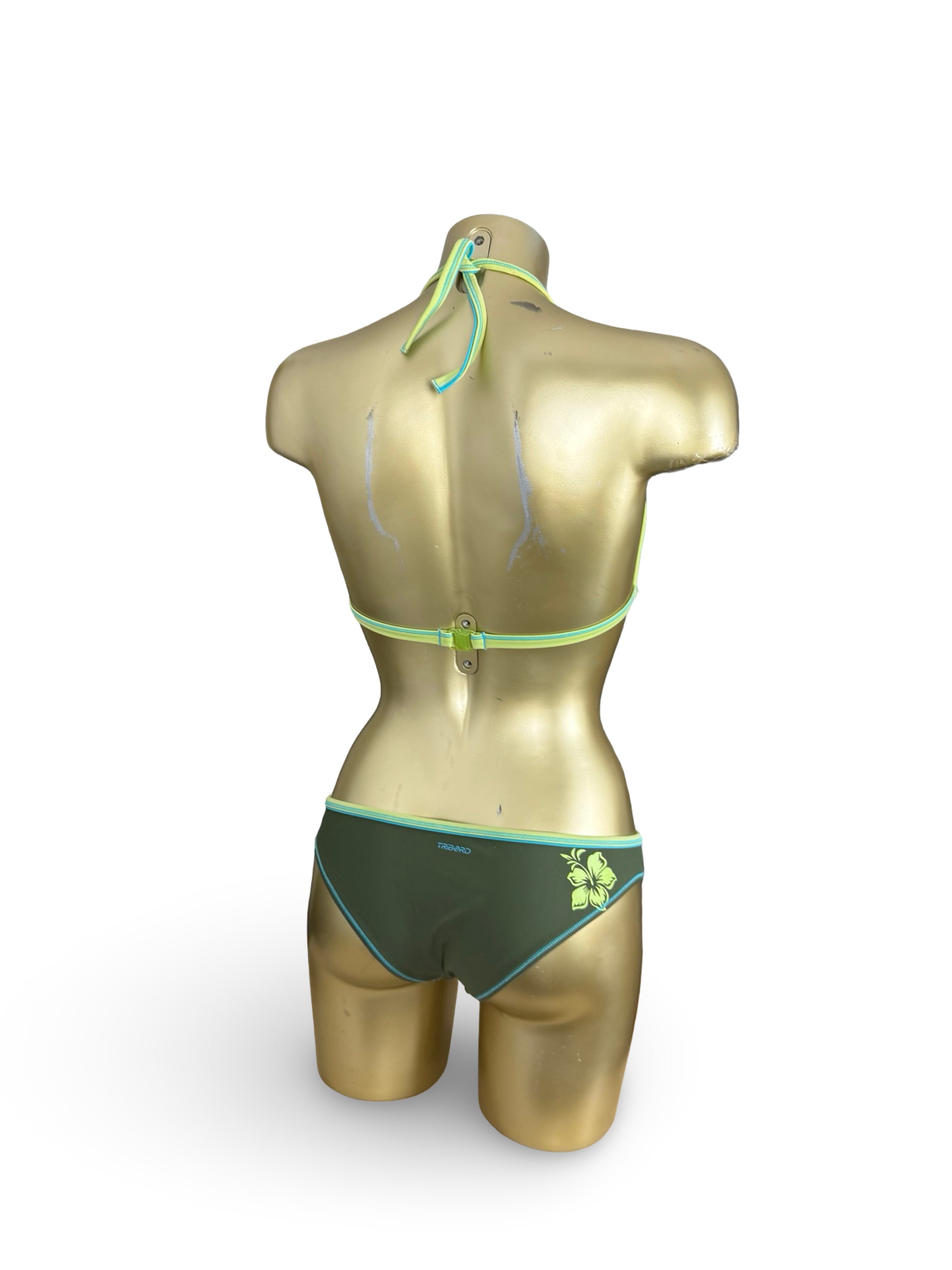 Khaki low rise bikini set (S/M)