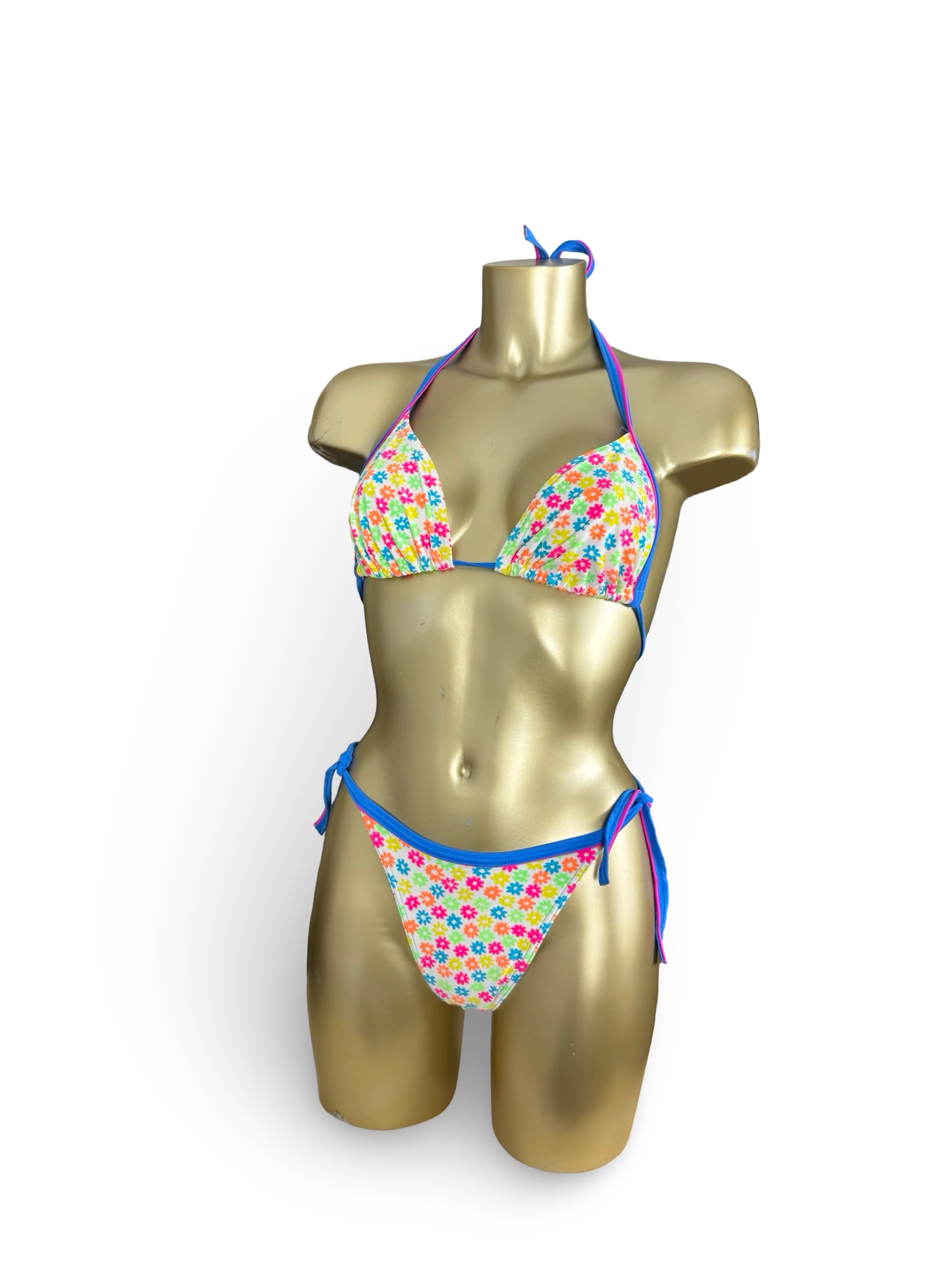 Floral bikini set (S/M)