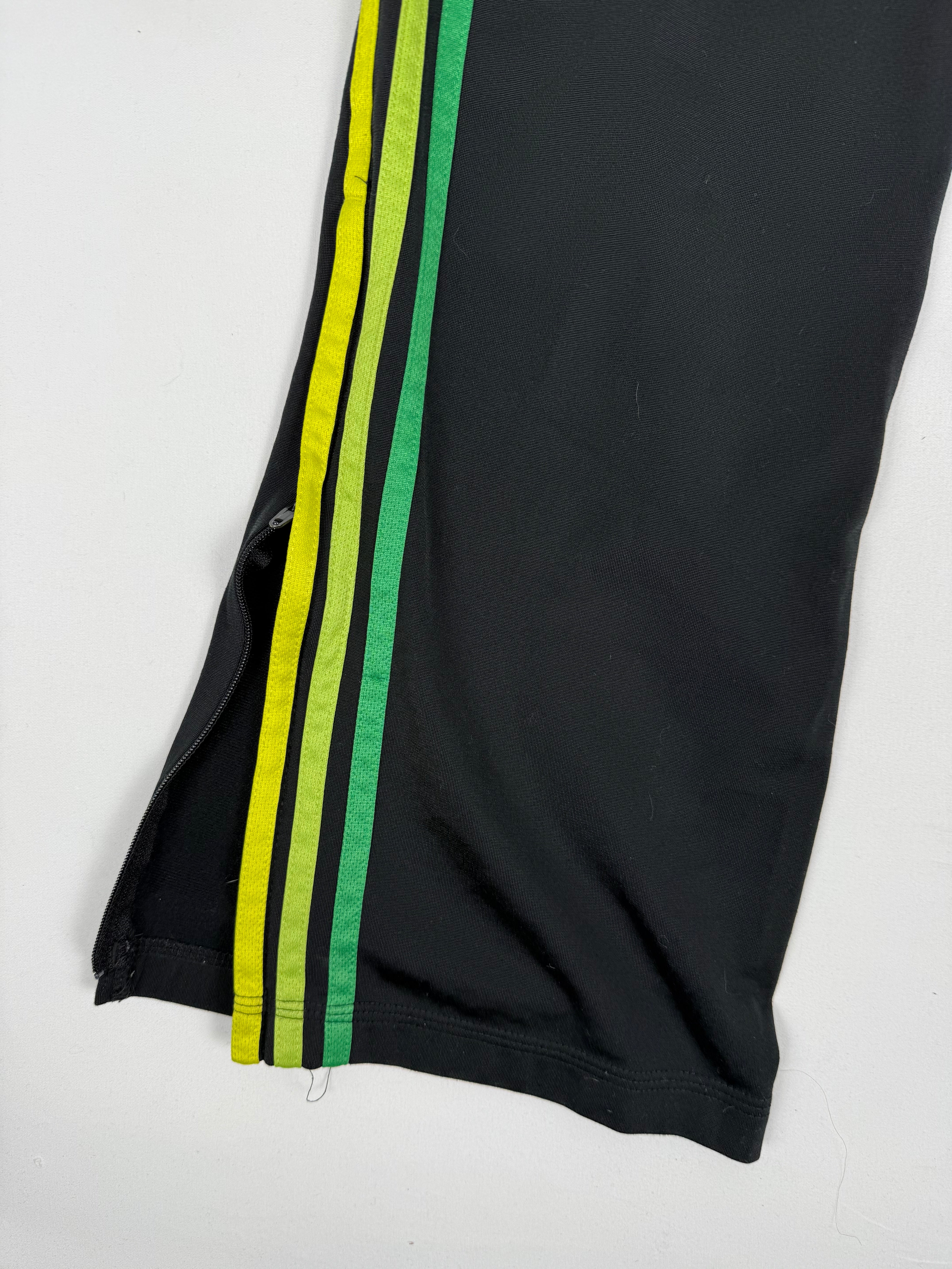Black & yellow activewear pants (XS)