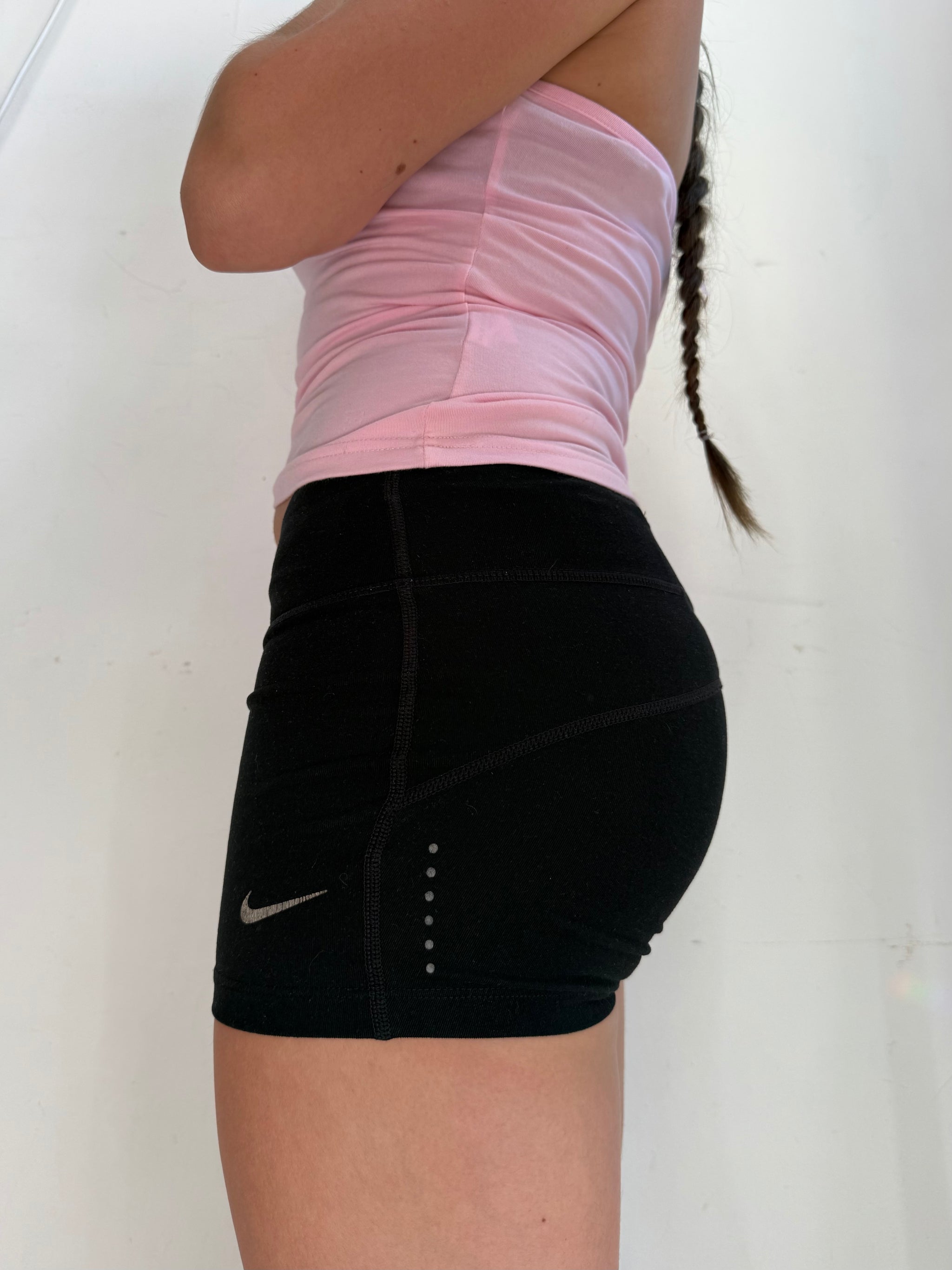Black activewear mini short (XS/S)