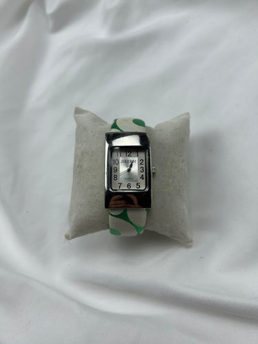 Vintage silver inox bracelet jewelry watch