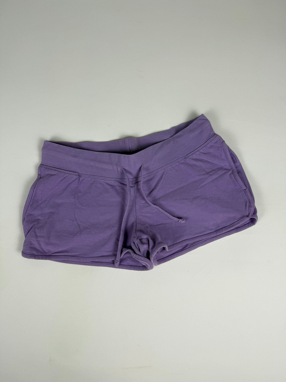 Lilac cotton low rise mini short (S)