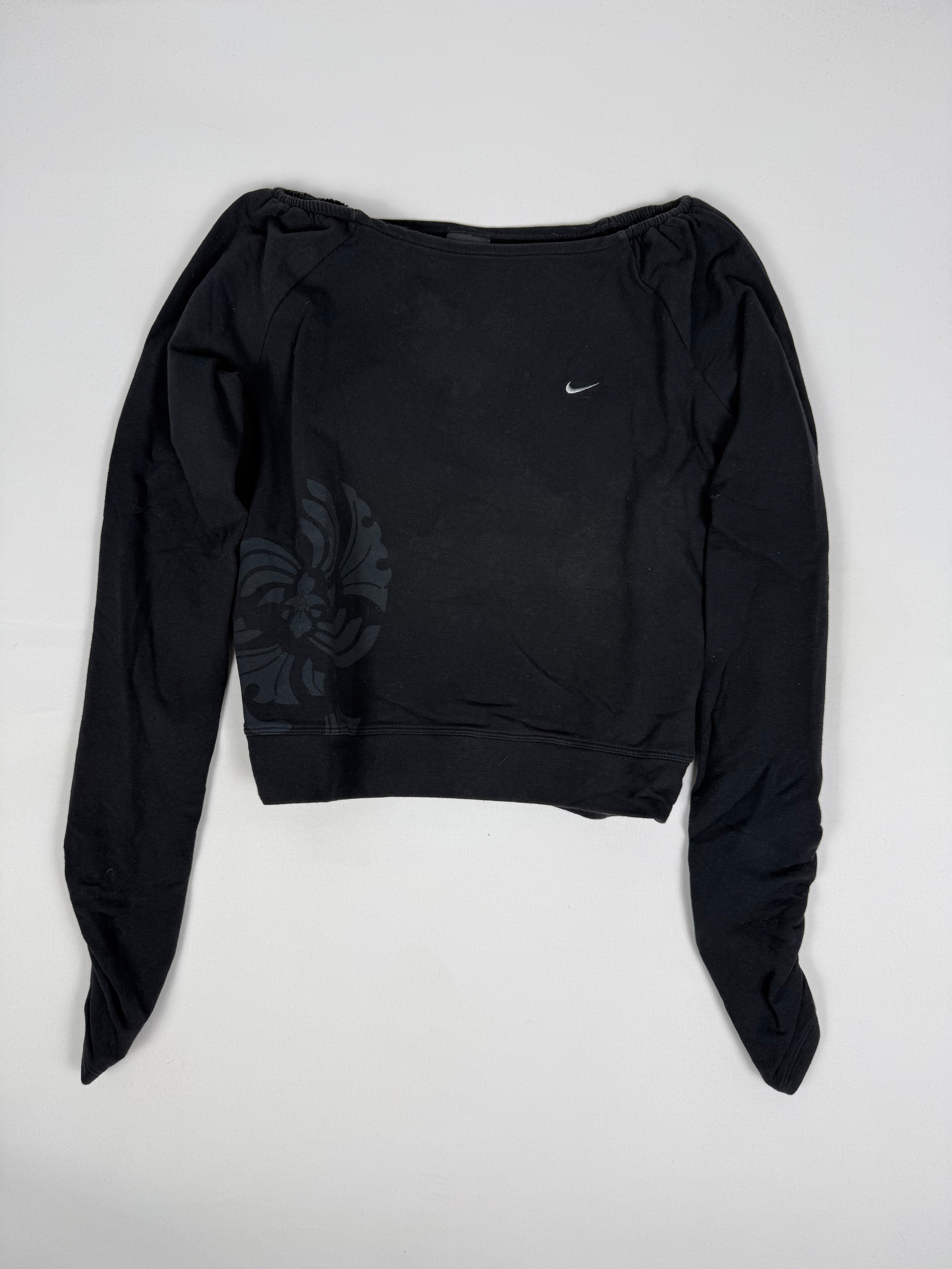 Black activewear sweatshirt (M)